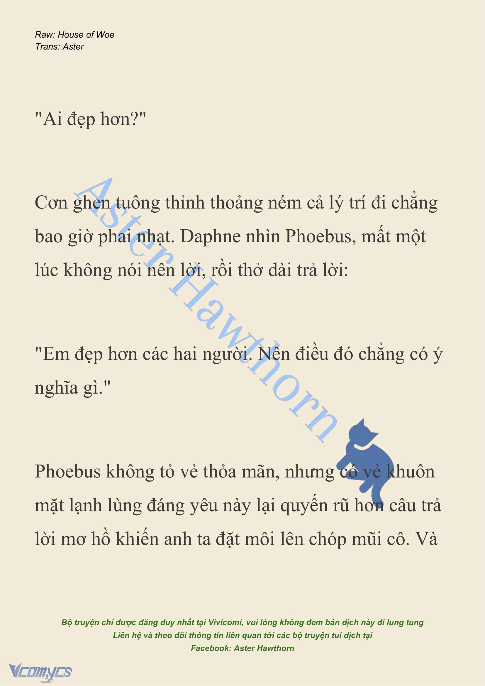 [NOVEL] Dành Cho Các Nữ Thần: Dành cho Psyche Chapter 14 - Trang 15