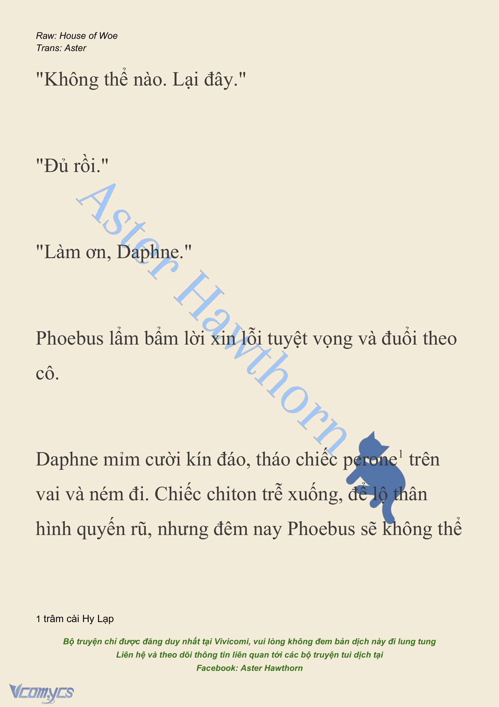 [NOVEL] Dành Cho Các Nữ Thần: Dành cho Psyche Chapter 14 - Trang 23