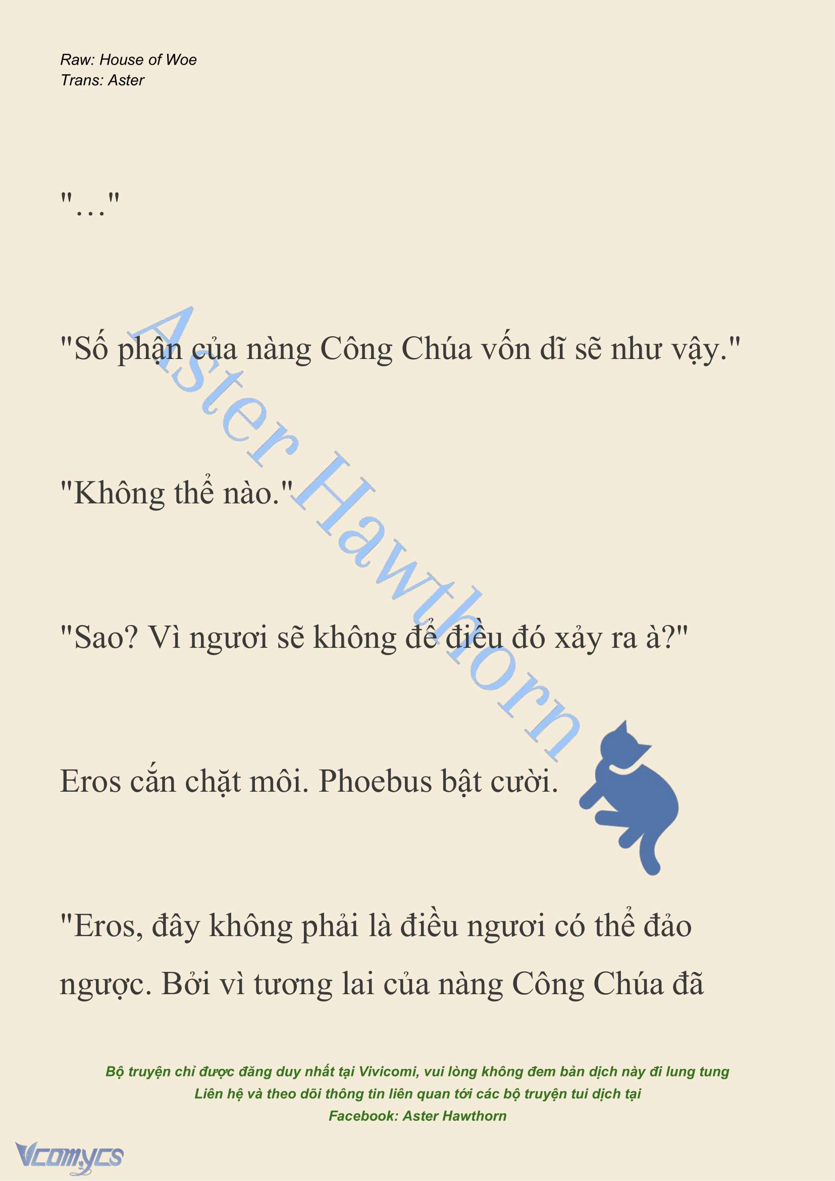 [NOVEL] Dành Cho Các Nữ Thần: Dành cho Psyche Chapter 14 - Trang 8
