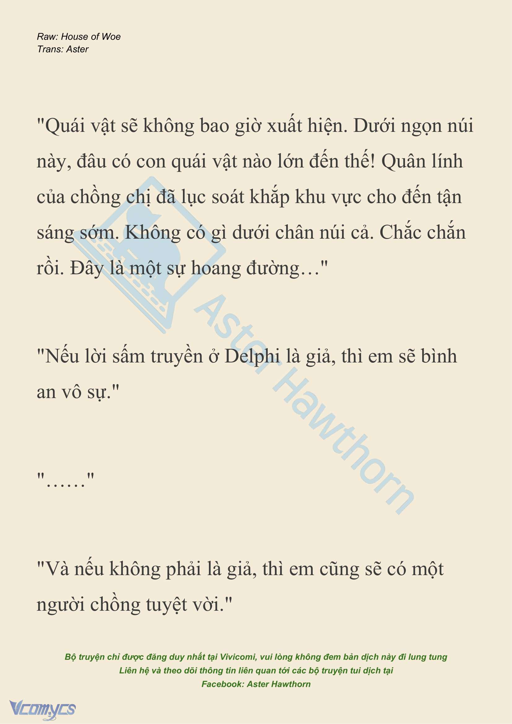 [NOVEL] Dành Cho Các Nữ Thần: Dành cho Psyche Chapter 15 - Trang 7