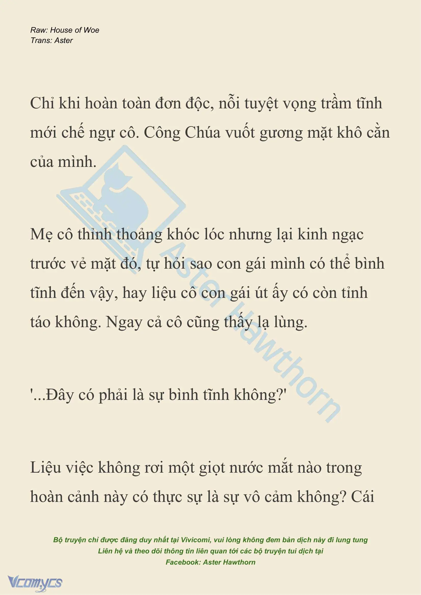 [NOVEL] Dành Cho Các Nữ Thần: Dành cho Psyche Chapter 15 - Trang 9