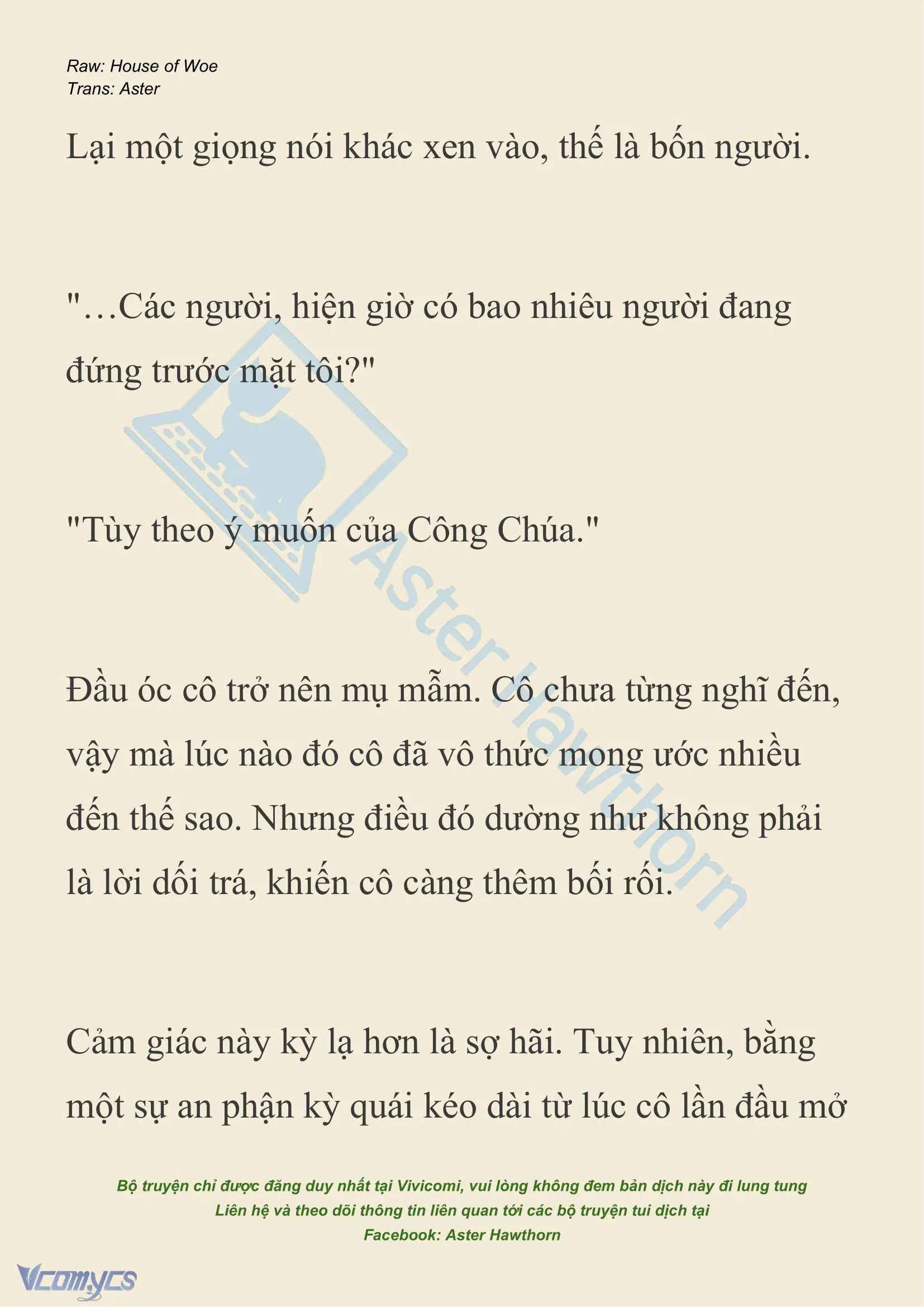 [NOVEL] Dành Cho Các Nữ Thần: Dành cho Psyche Chapter 16 - Trang 7