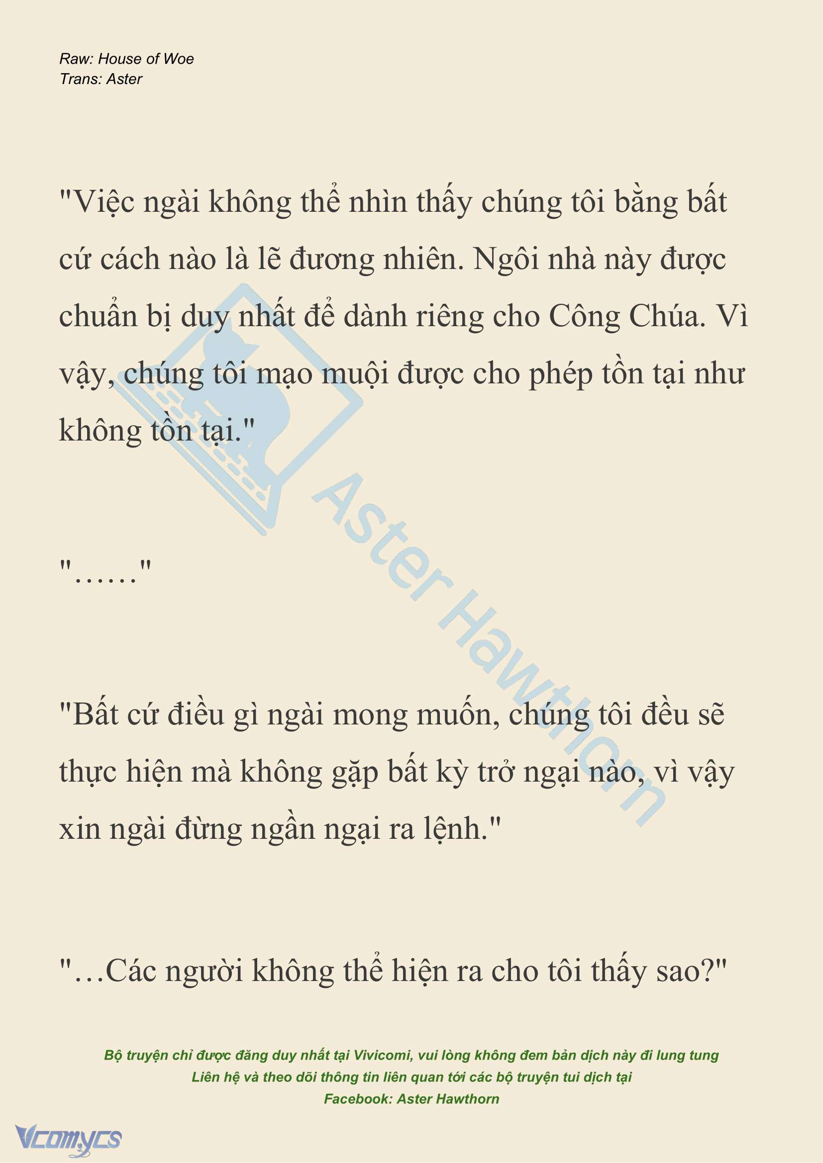 [NOVEL] Dành Cho Các Nữ Thần: Dành cho Psyche Chapter 17 - Trang 4