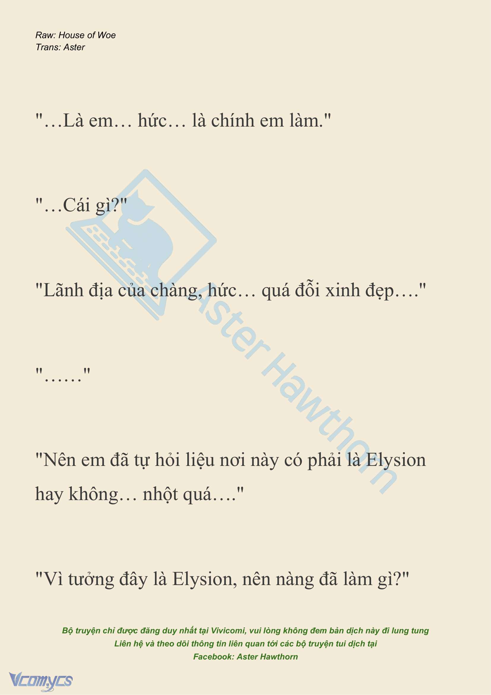 [NOVEL] Dành Cho Các Nữ Thần: Dành cho Psyche Chapter 18 - Trang 21