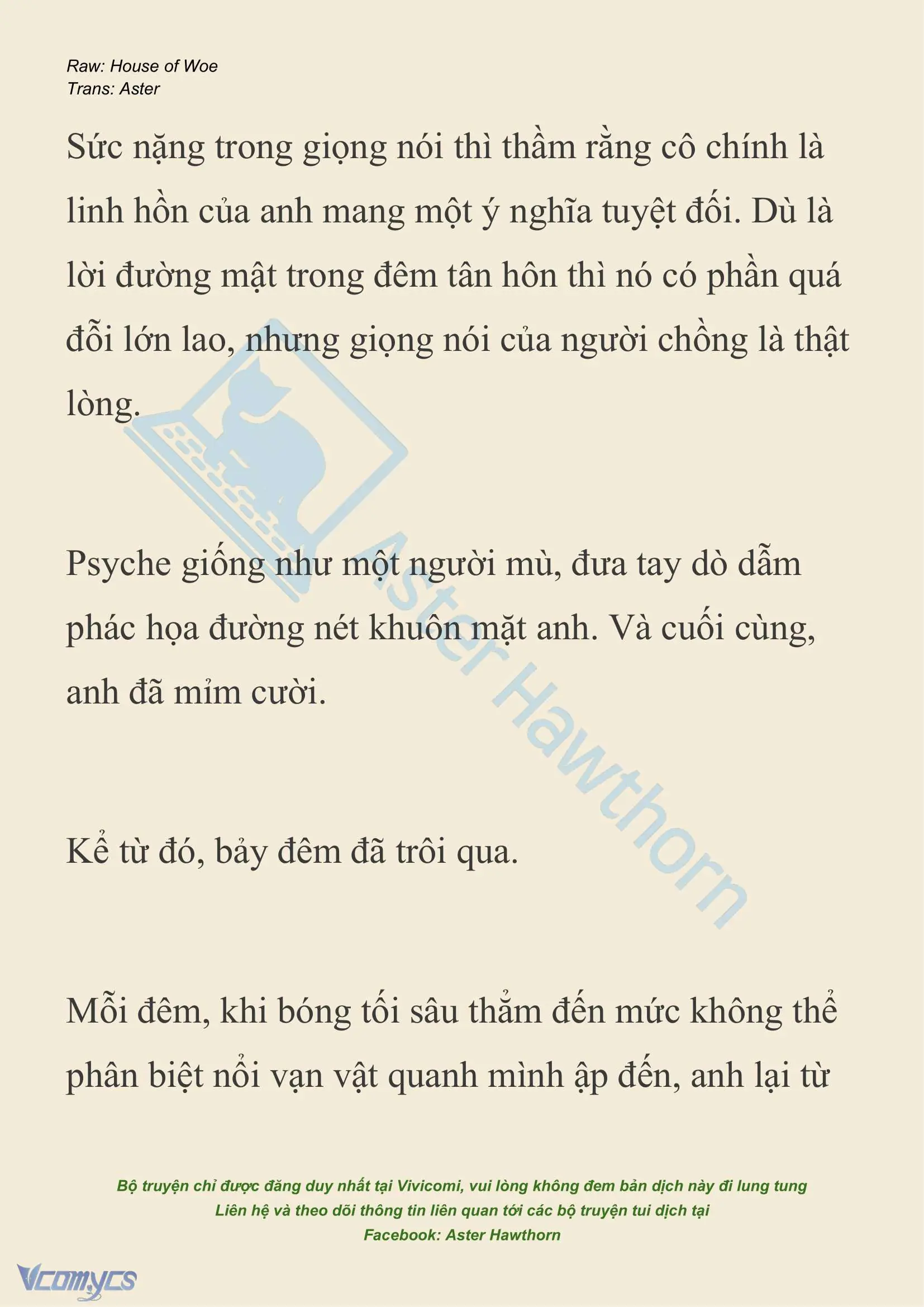 [NOVEL] Dành Cho Các Nữ Thần: Dành cho Psyche Chapter 19 - Trang 20