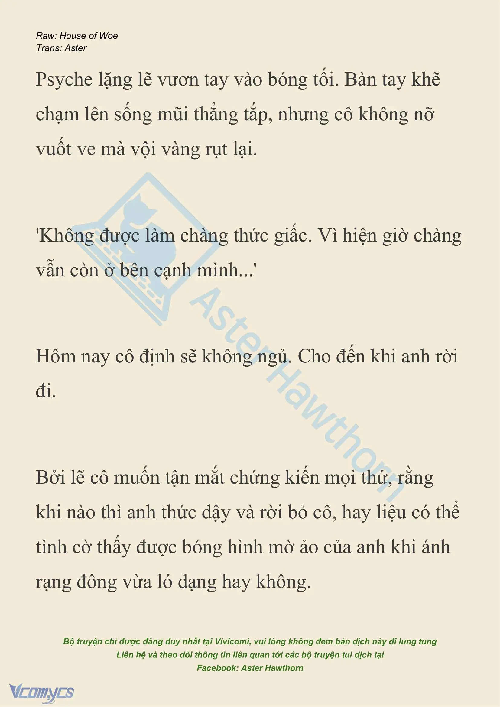[NOVEL] Dành Cho Các Nữ Thần: Dành cho Psyche Chapter 19 - Trang 23