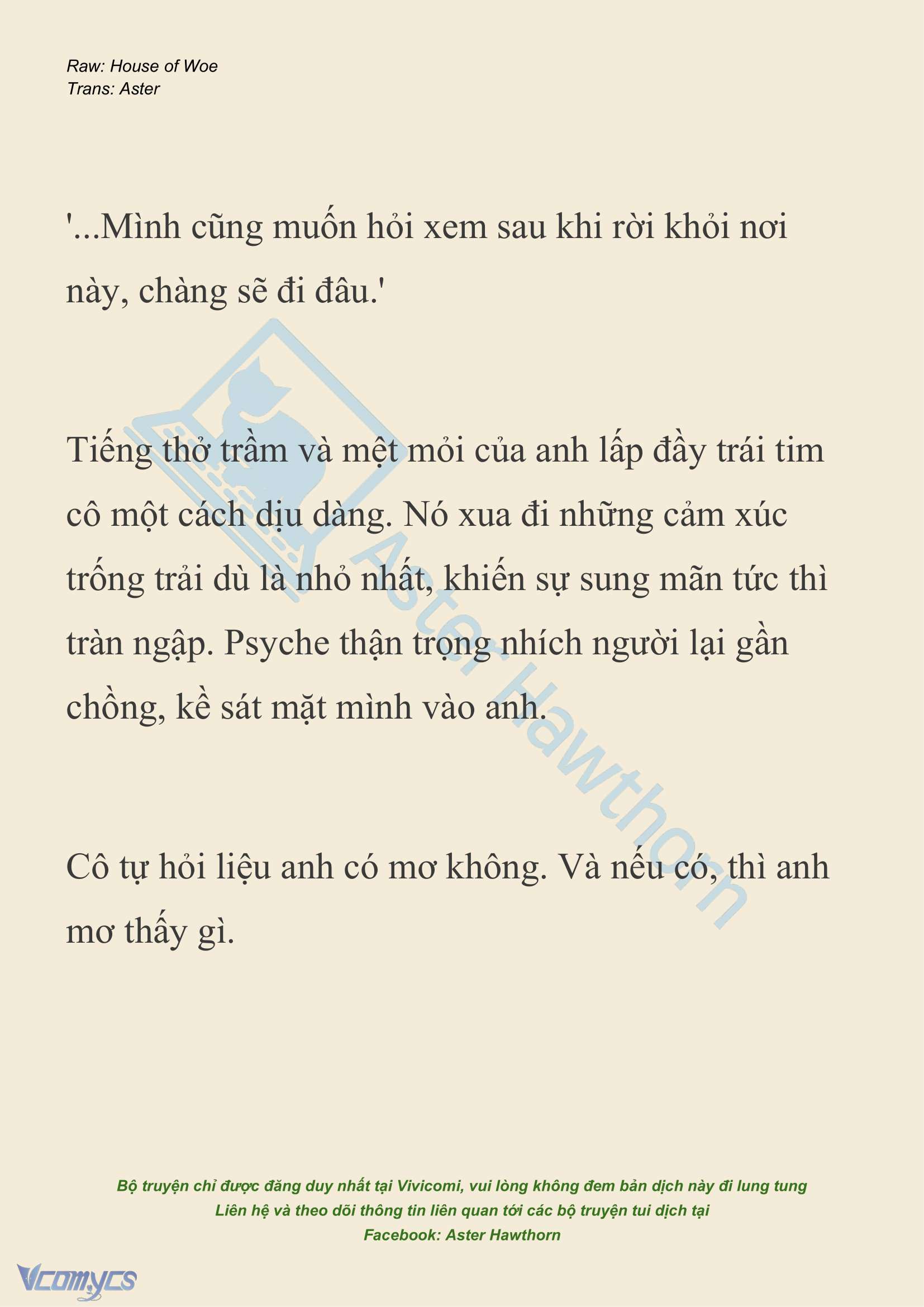 [NOVEL] Dành Cho Các Nữ Thần: Dành cho Psyche Chapter 19 - Trang 24