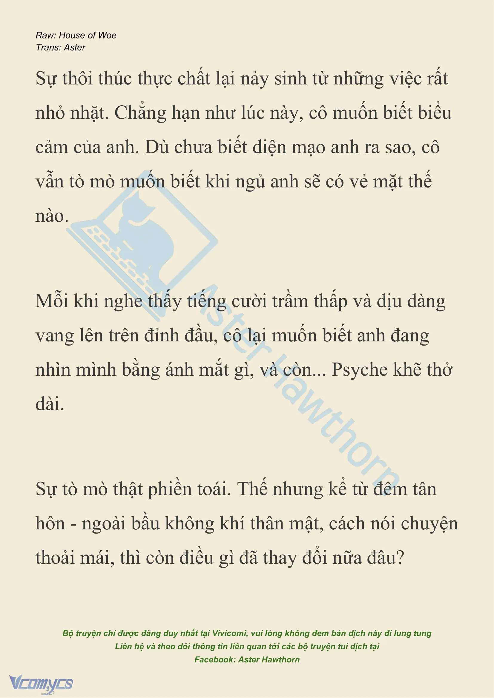 [NOVEL] Dành Cho Các Nữ Thần: Dành cho Psyche Chapter 19 - Trang 26