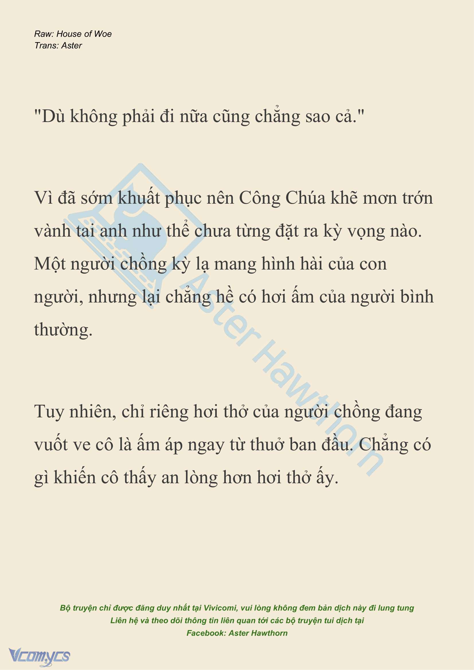 [NOVEL] Dành Cho Các Nữ Thần: Dành cho Psyche Chapter 19 - Trang 3