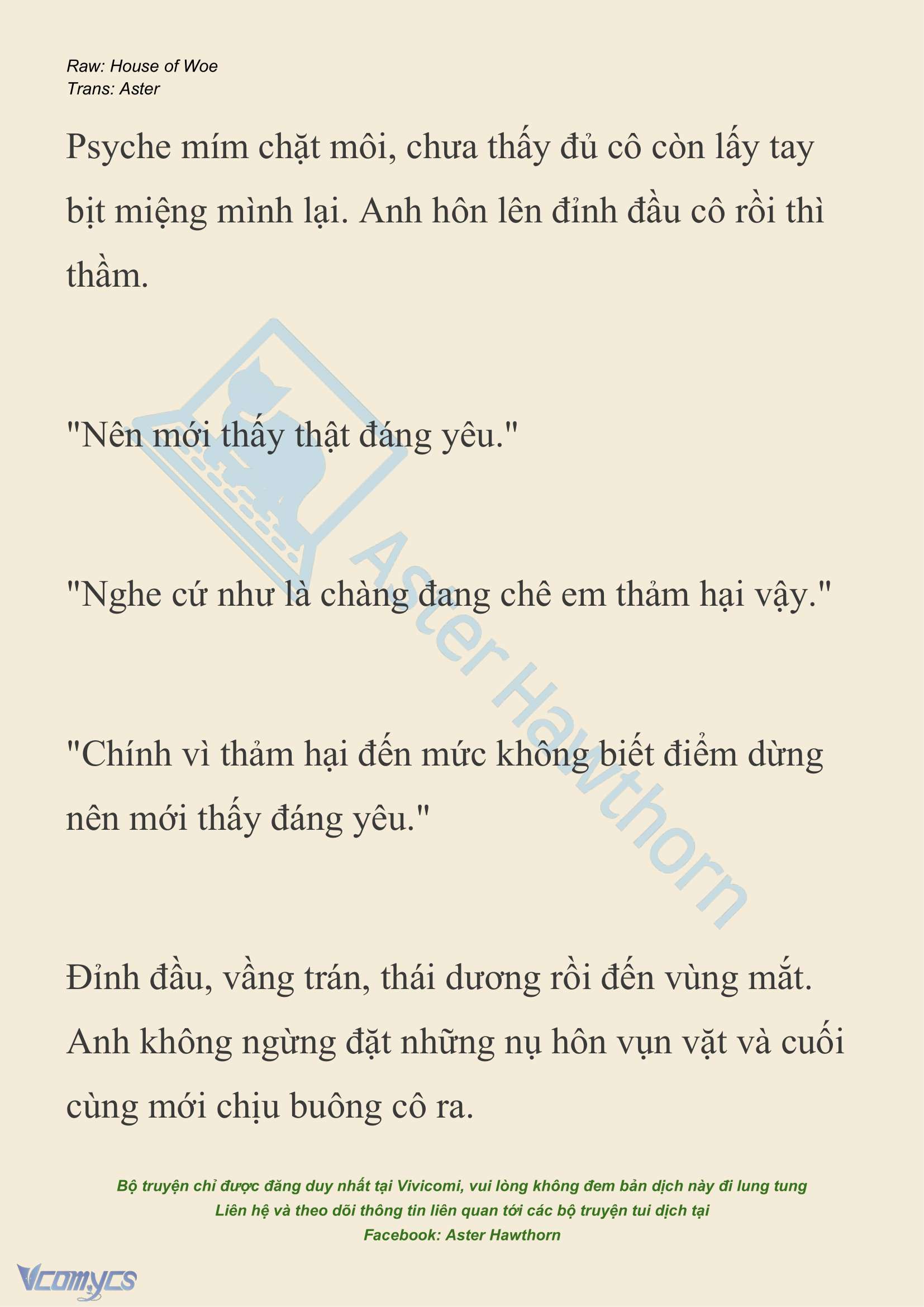 [NOVEL] Dành Cho Các Nữ Thần: Dành cho Psyche Chapter 20 - Trang 11