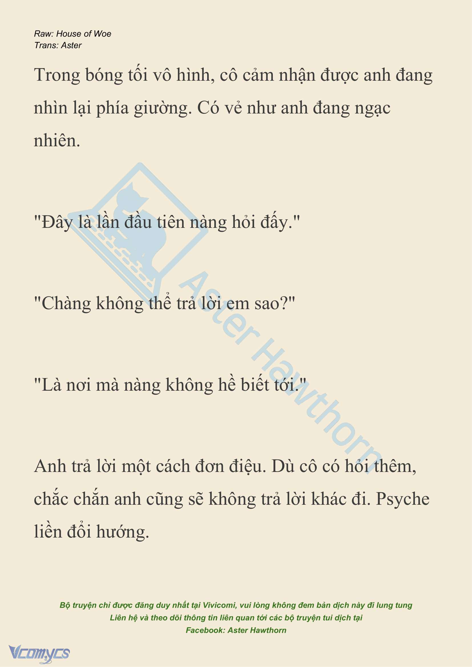 [NOVEL] Dành Cho Các Nữ Thần: Dành cho Psyche Chapter 20 - Trang 13
