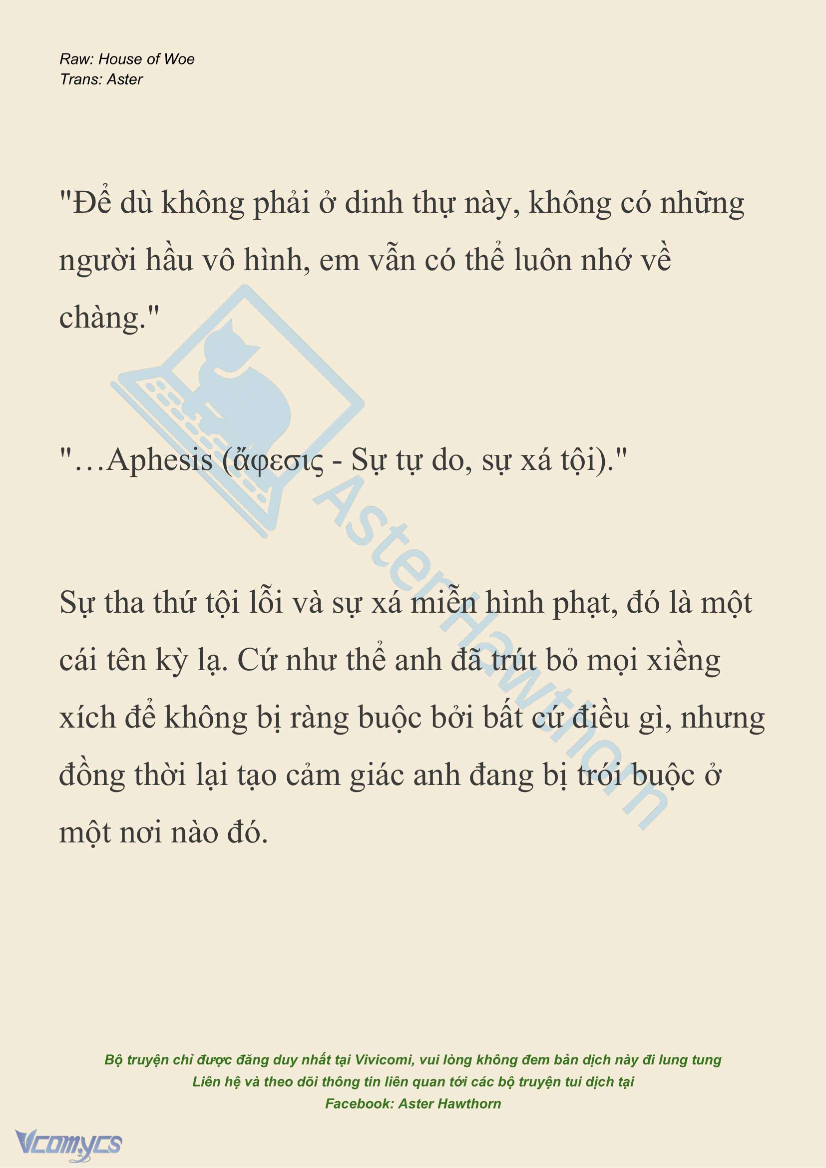 [NOVEL] Dành Cho Các Nữ Thần: Dành cho Psyche Chapter 20 - Trang 28