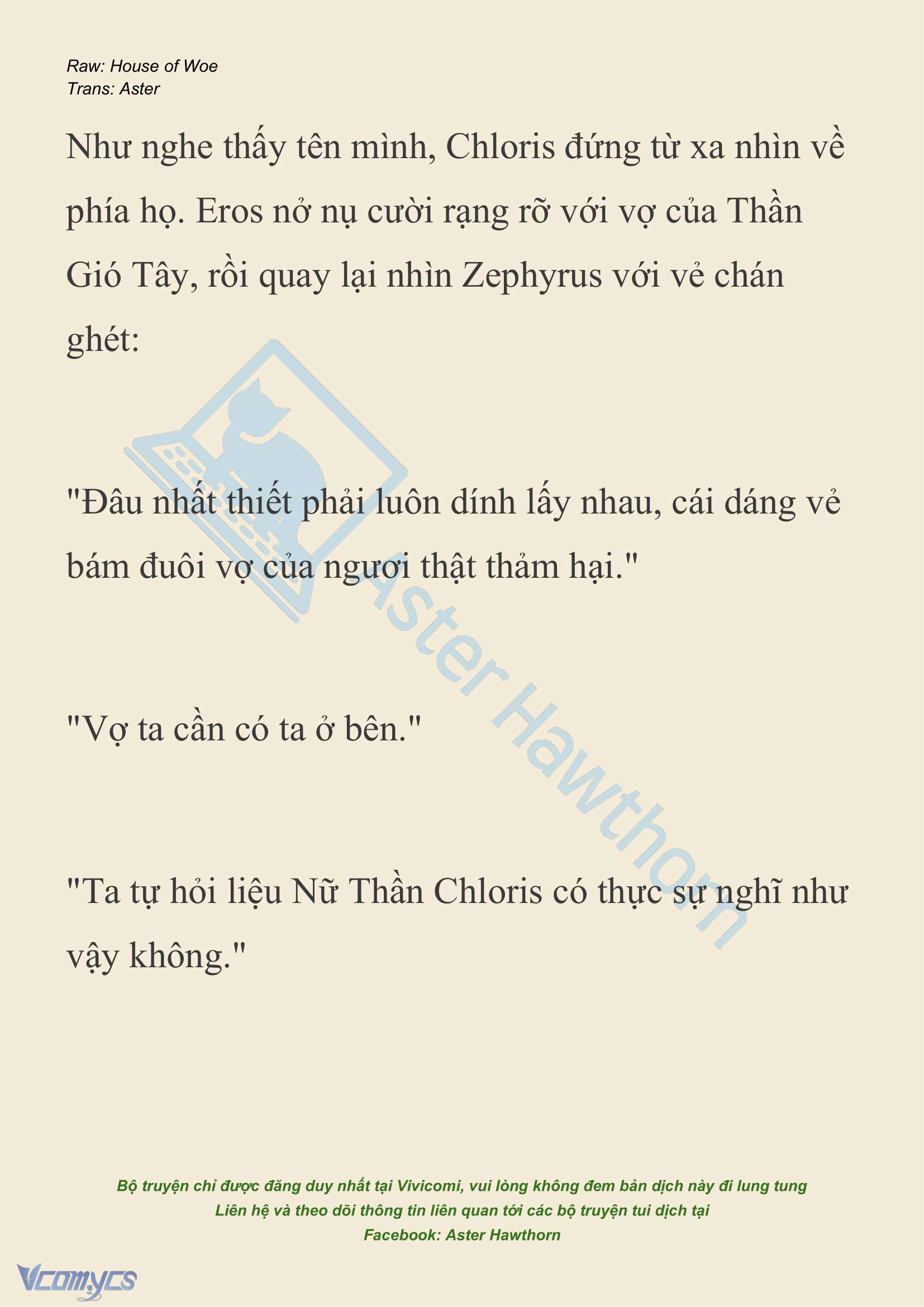 [NOVEL] Dành Cho Các Nữ Thần: Dành cho Psyche Chapter 21 - Trang 12