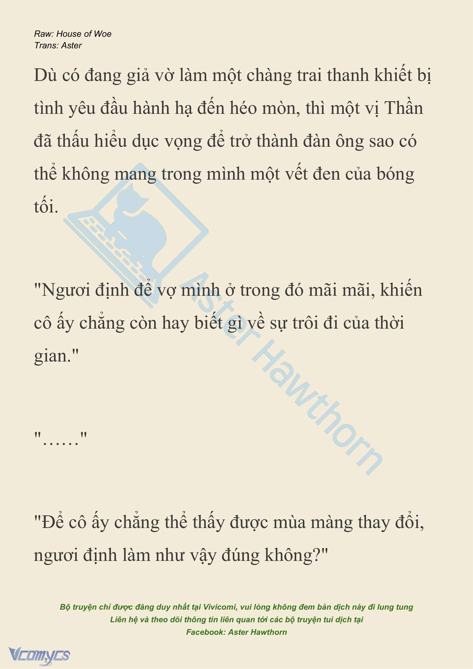 [NOVEL] Dành Cho Các Nữ Thần: Dành cho Psyche Chapter 21 - Trang 15