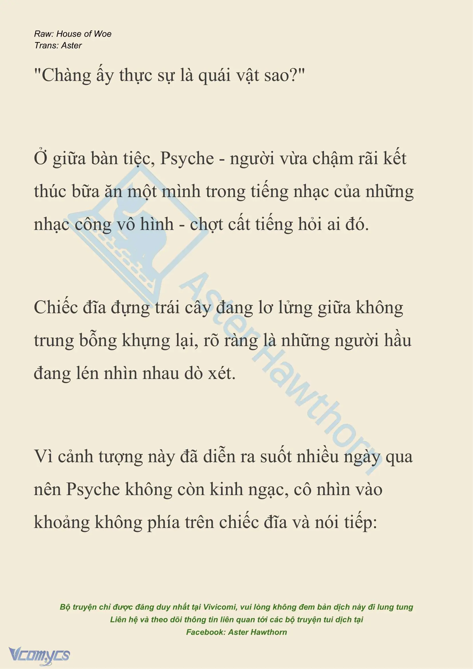 [NOVEL] Dành Cho Các Nữ Thần: Dành cho Psyche Chapter 21 - Trang 20