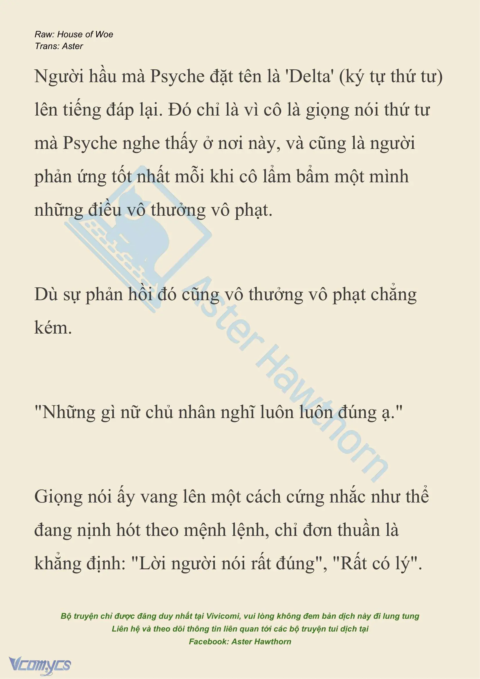 [NOVEL] Dành Cho Các Nữ Thần: Dành cho Psyche Chapter 21 - Trang 23