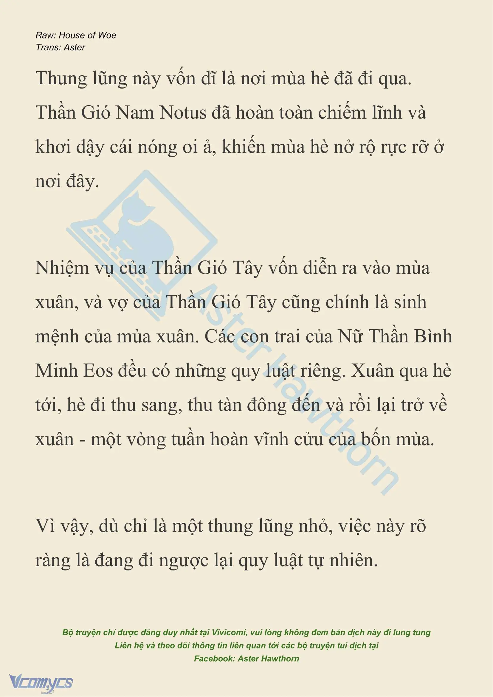 [NOVEL] Dành Cho Các Nữ Thần: Dành cho Psyche Chapter 21 - Trang 3
