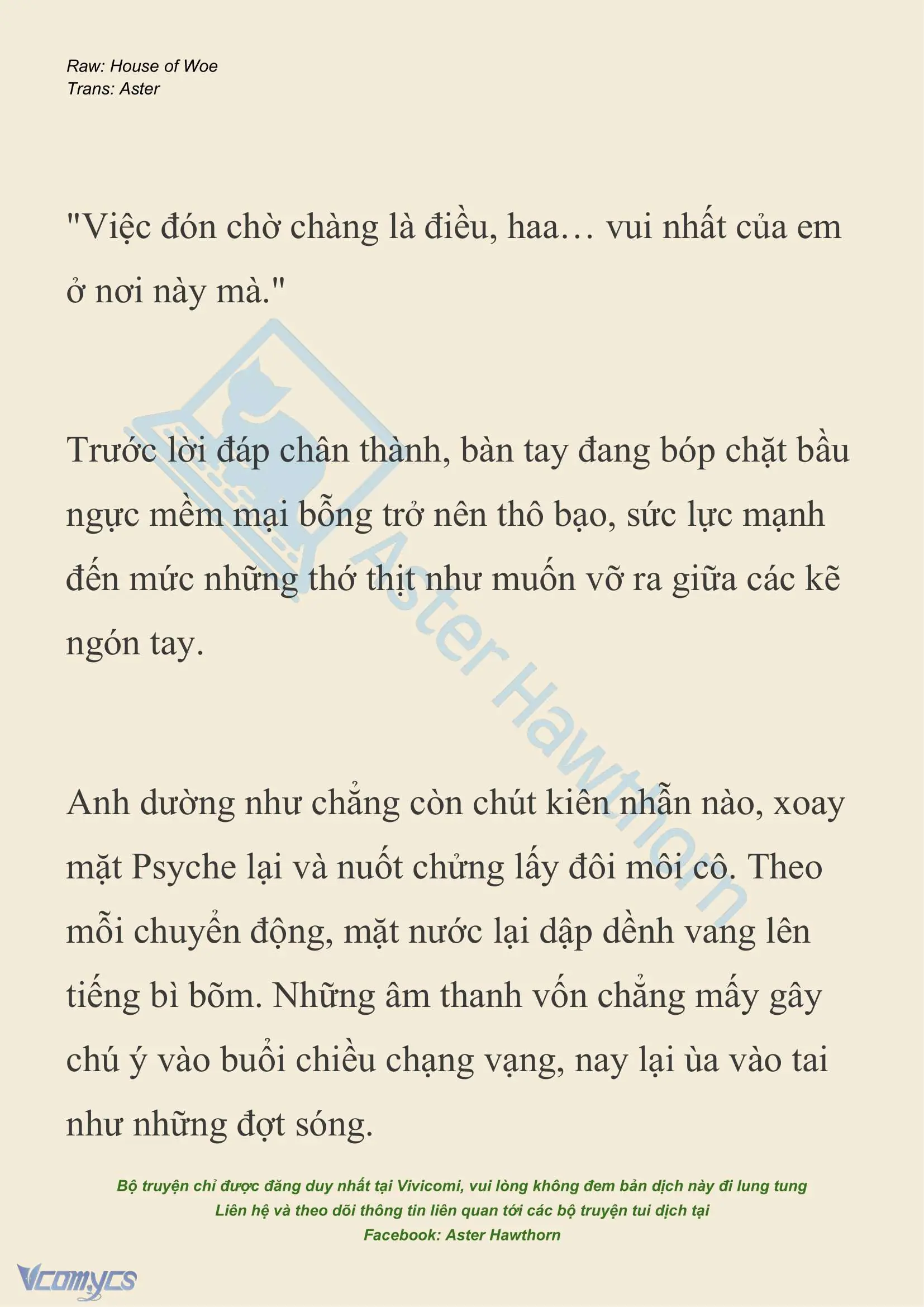 [NOVEL] Dành Cho Các Nữ Thần: Dành cho Psyche Chapter 22 - Trang 14