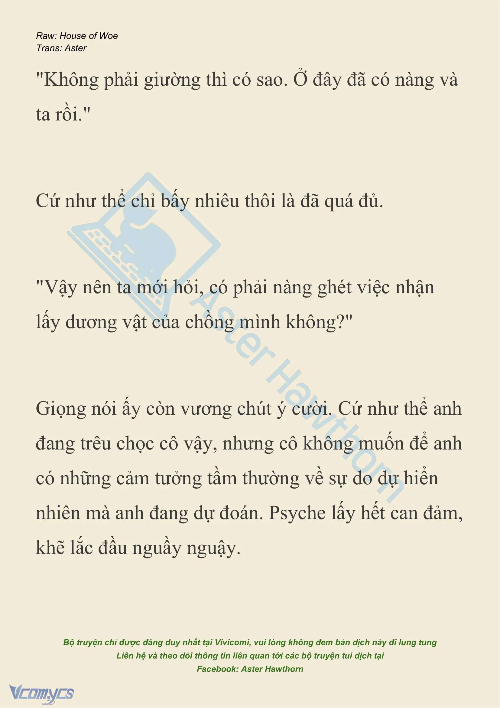 [NOVEL] Dành Cho Các Nữ Thần: Dành cho Psyche Chapter 22 - Trang 18