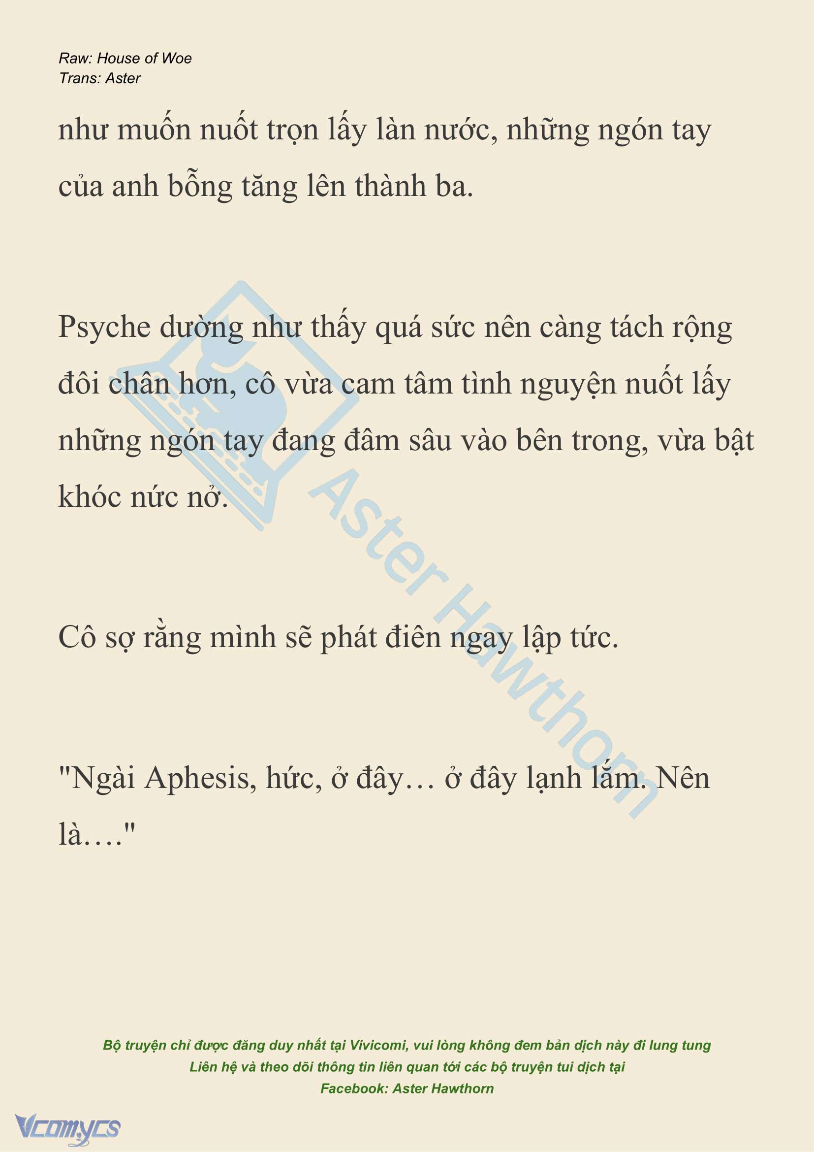 [NOVEL] Dành Cho Các Nữ Thần: Dành cho Psyche Chapter 22 - Trang 21