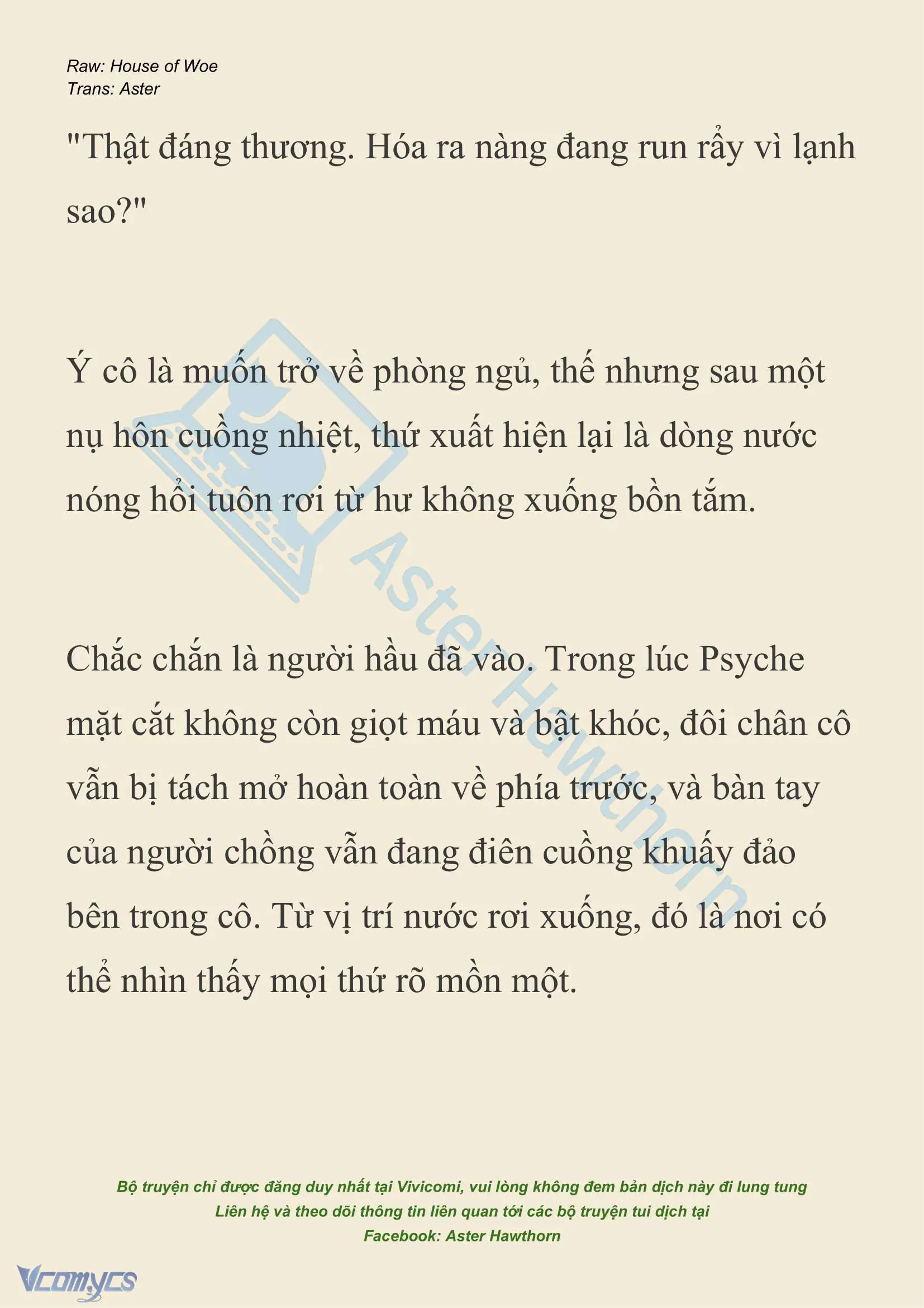 [NOVEL] Dành Cho Các Nữ Thần: Dành cho Psyche Chapter 22 - Trang 22