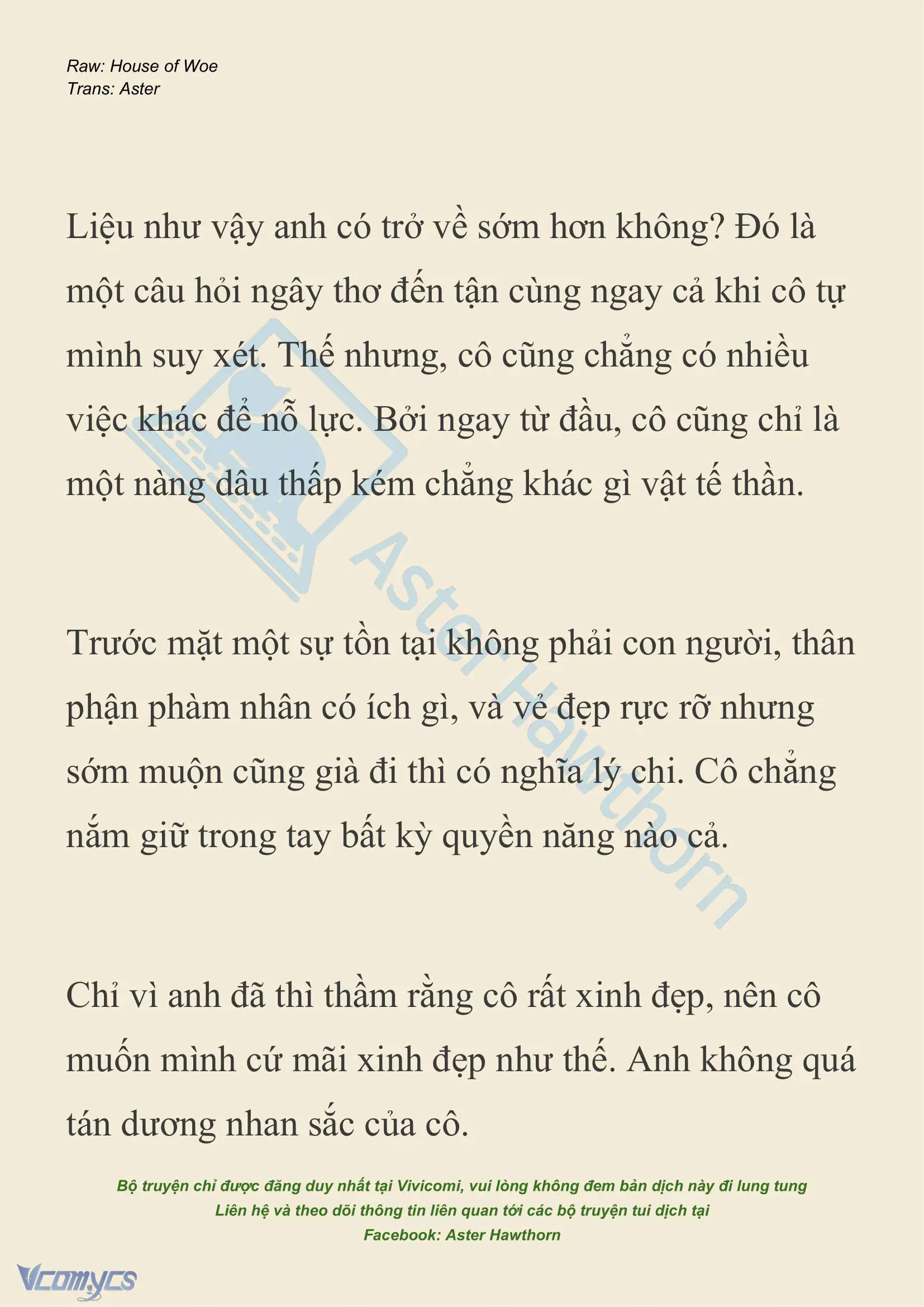 [NOVEL] Dành Cho Các Nữ Thần: Dành cho Psyche Chapter 22 - Trang 6