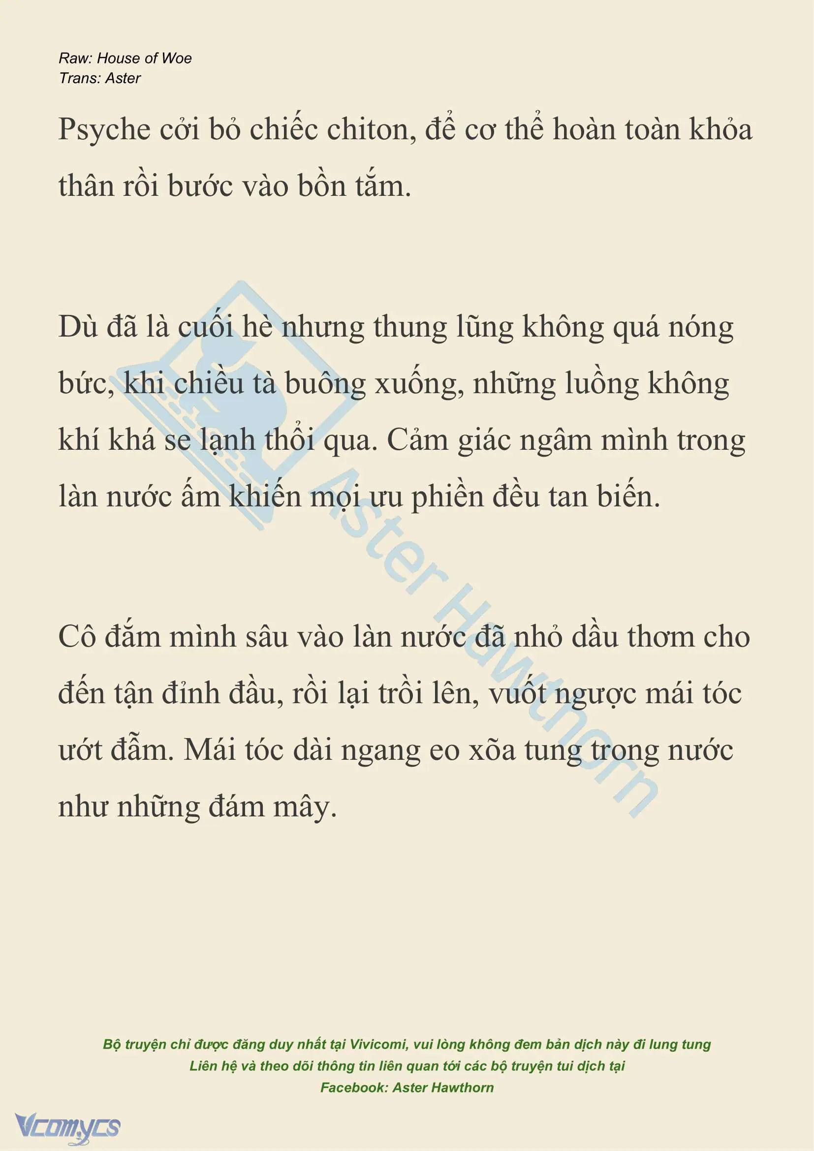 [NOVEL] Dành Cho Các Nữ Thần: Dành cho Psyche Chapter 22 - Trang 9