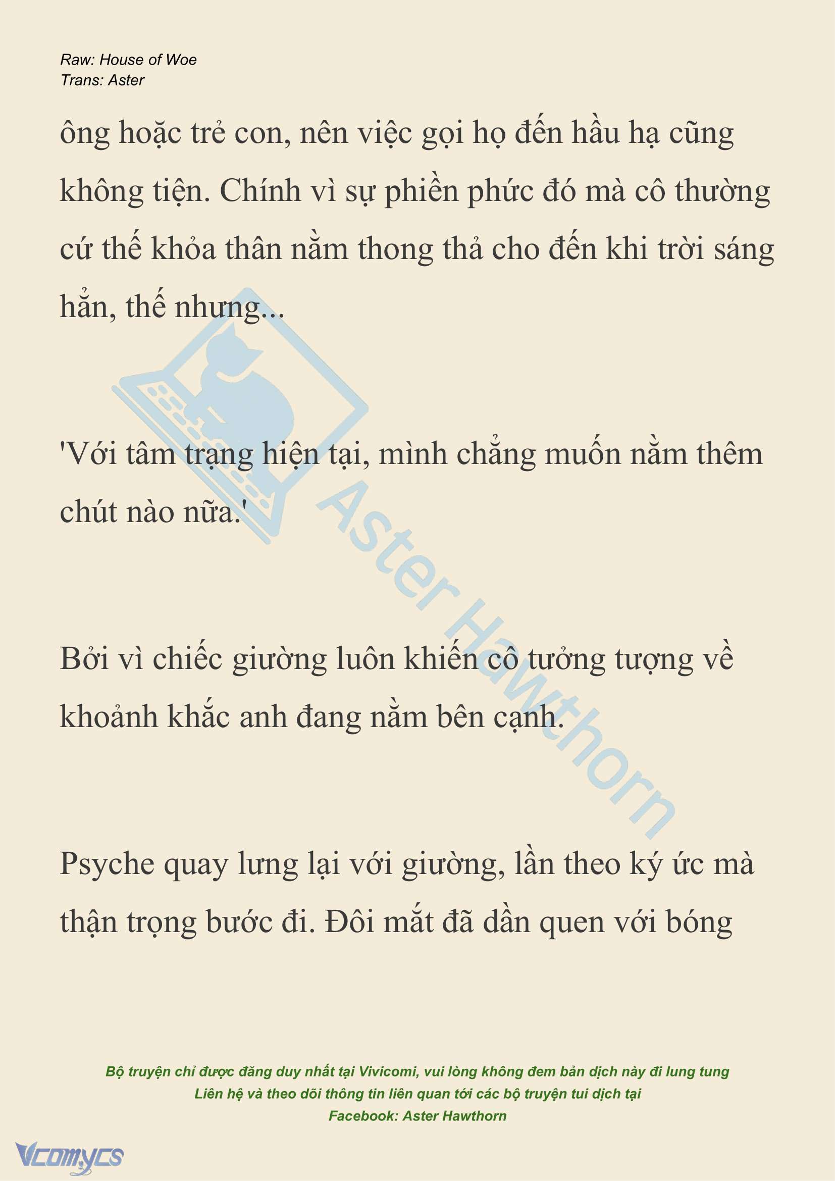 [NOVEL] Dành Cho Các Nữ Thần: Dành cho Psyche Chapter 23 - Trang 15