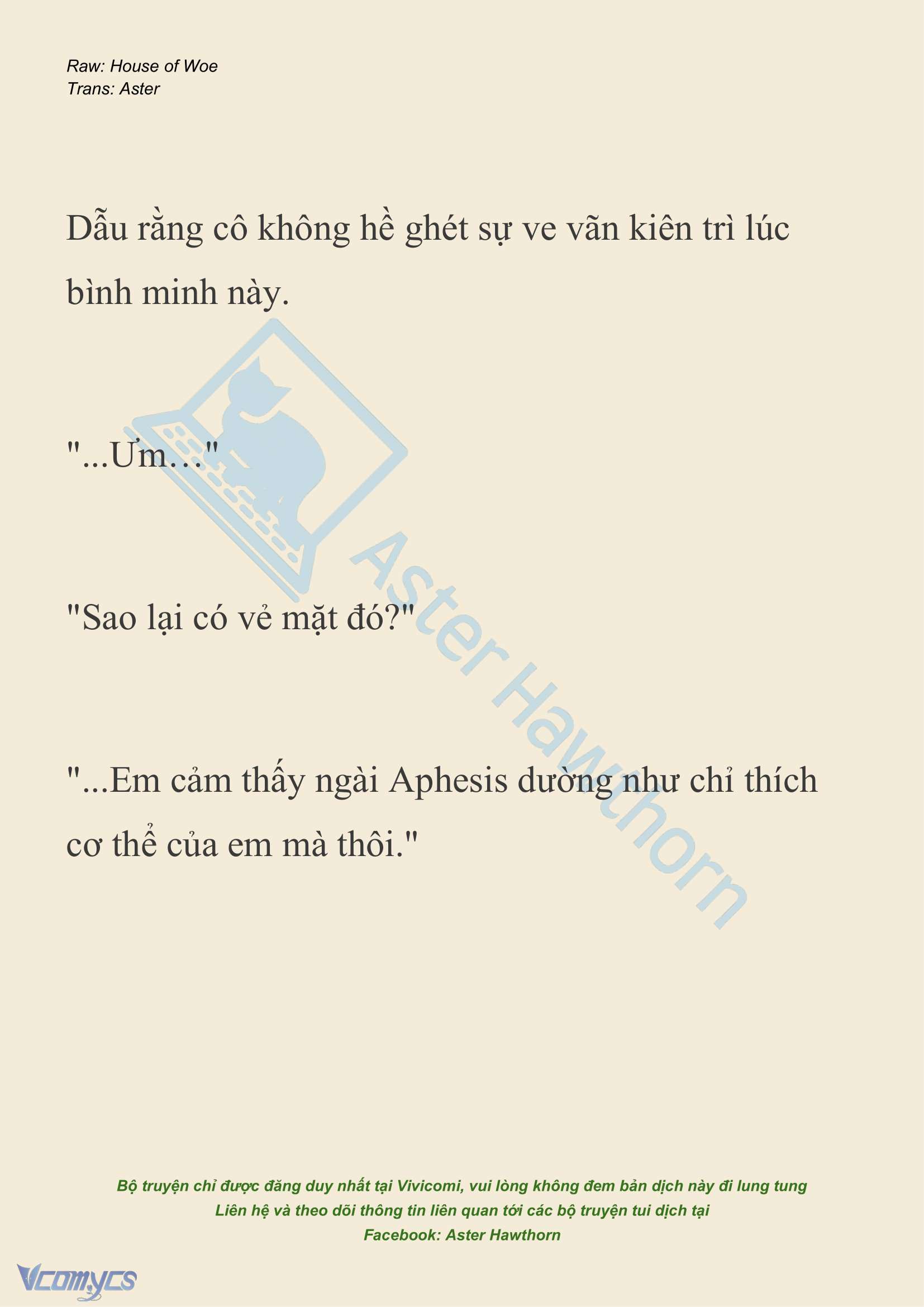 [NOVEL] Dành Cho Các Nữ Thần: Dành cho Psyche Chapter 23 - Trang 21