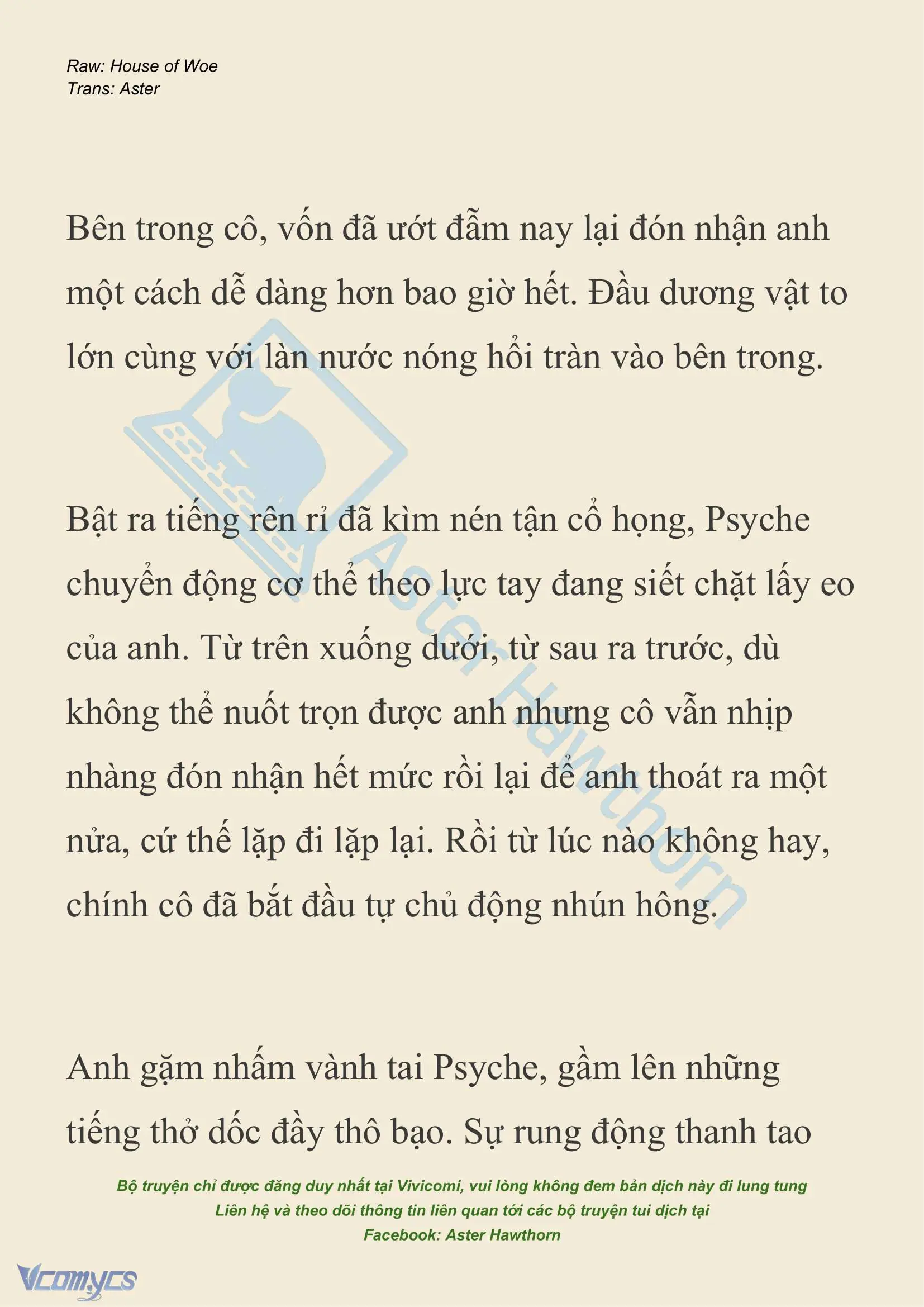 [NOVEL] Dành Cho Các Nữ Thần: Dành cho Psyche Chapter 23 - Trang 6