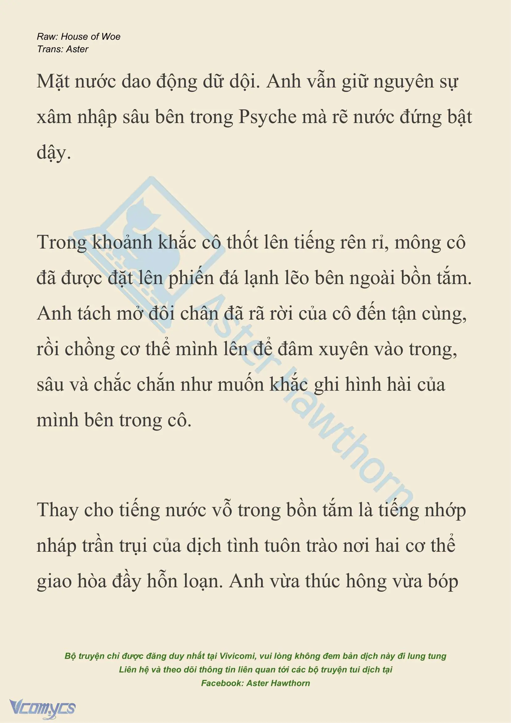 [NOVEL] Dành Cho Các Nữ Thần: Dành cho Psyche Chapter 23 - Trang 8