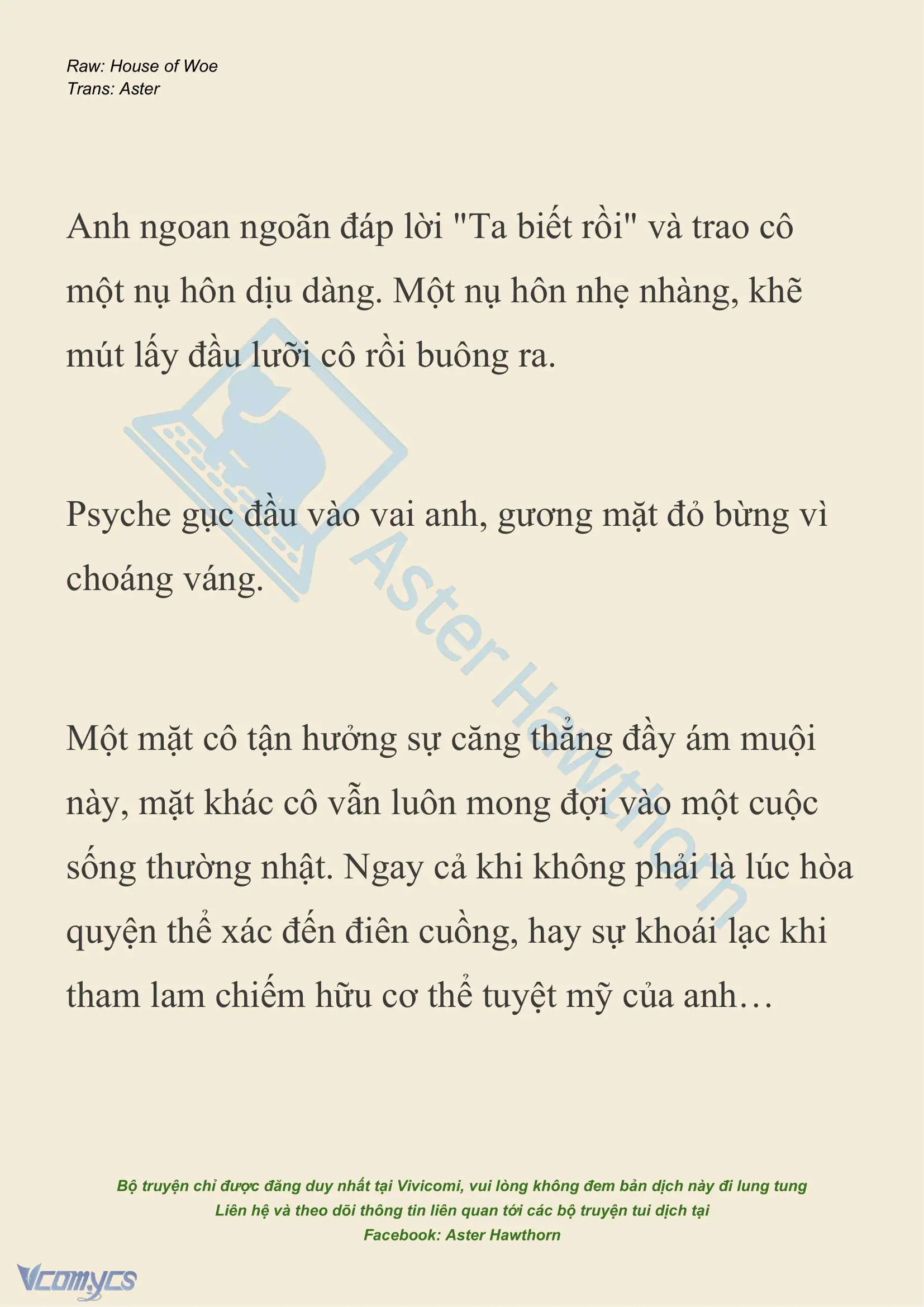 [NOVEL] Dành Cho Các Nữ Thần: Dành cho Psyche Chapter 24 - Trang 12