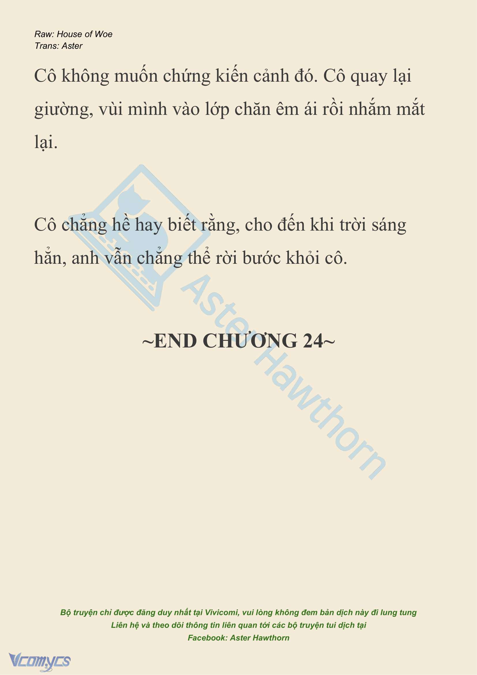 [NOVEL] Dành Cho Các Nữ Thần: Dành cho Psyche Chapter 24 - Trang 24