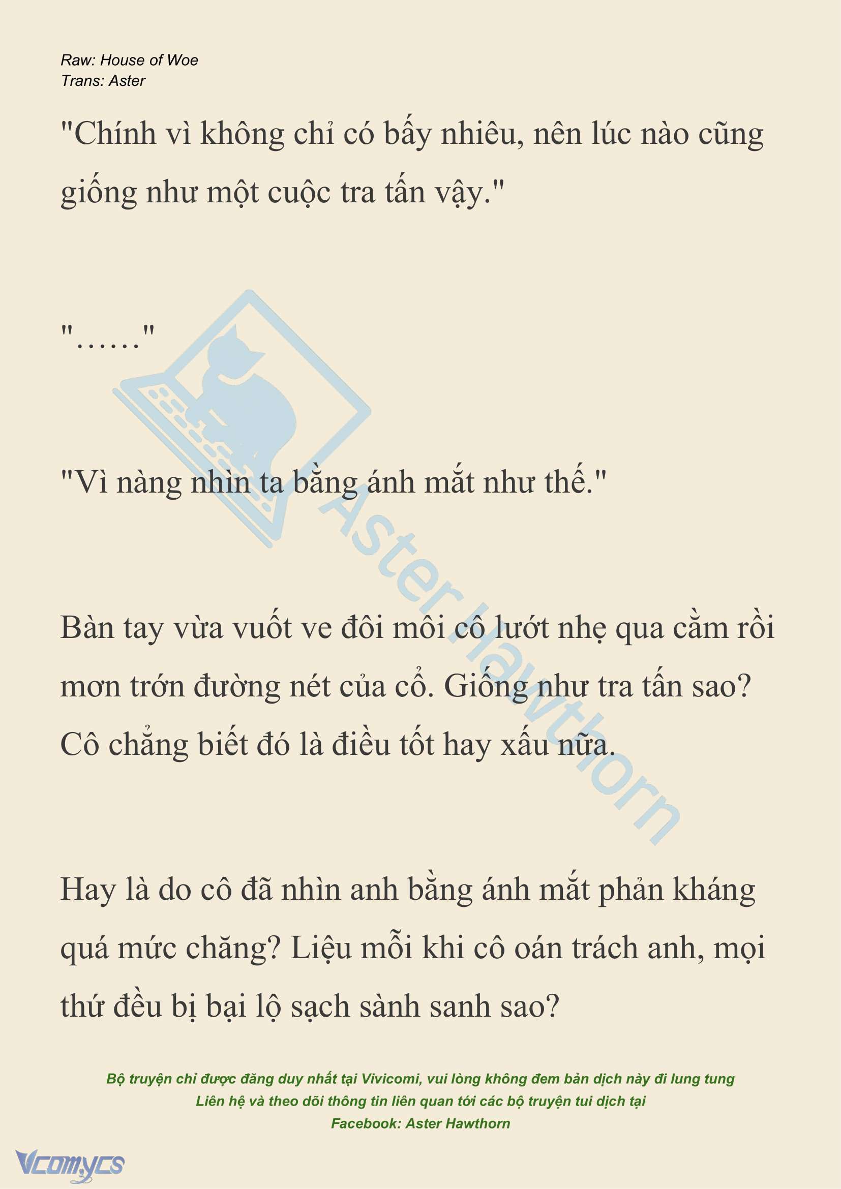 [NOVEL] Dành Cho Các Nữ Thần: Dành cho Psyche Chapter 24 - Trang 5