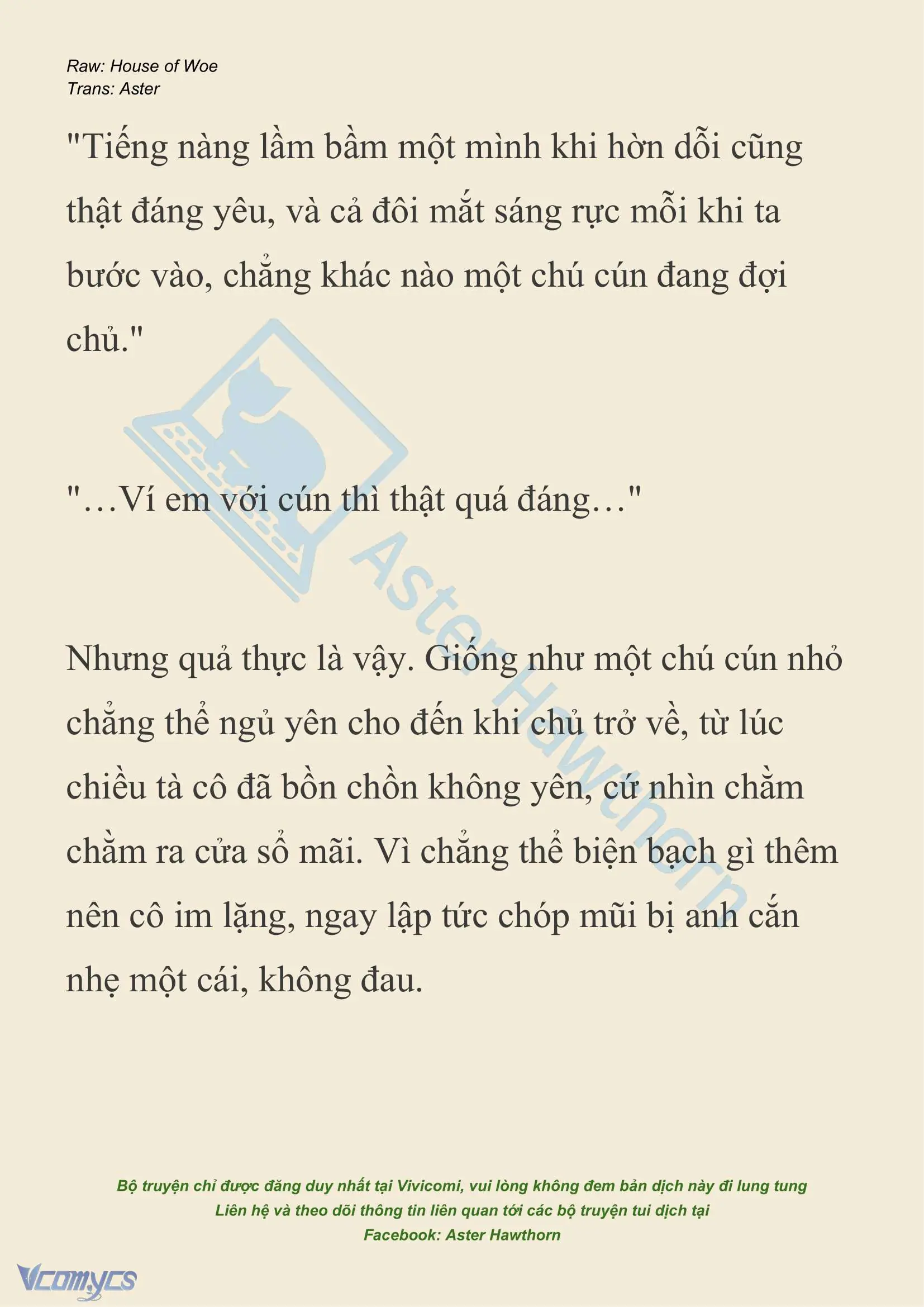 [NOVEL] Dành Cho Các Nữ Thần: Dành cho Psyche Chapter 24 - Trang 9