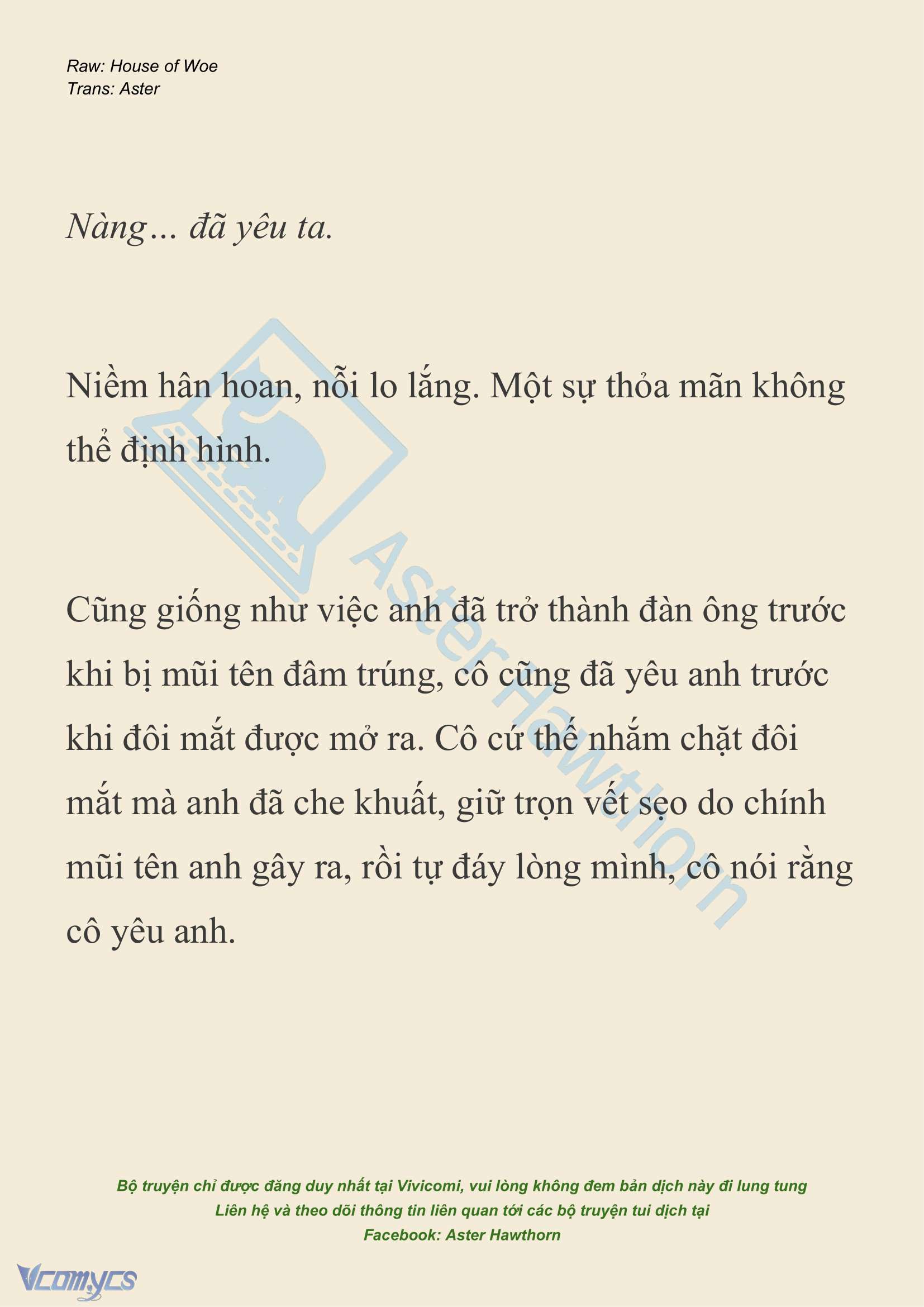 [NOVEL] Dành Cho Các Nữ Thần: Dành cho Psyche Chapter 25 - Trang 10