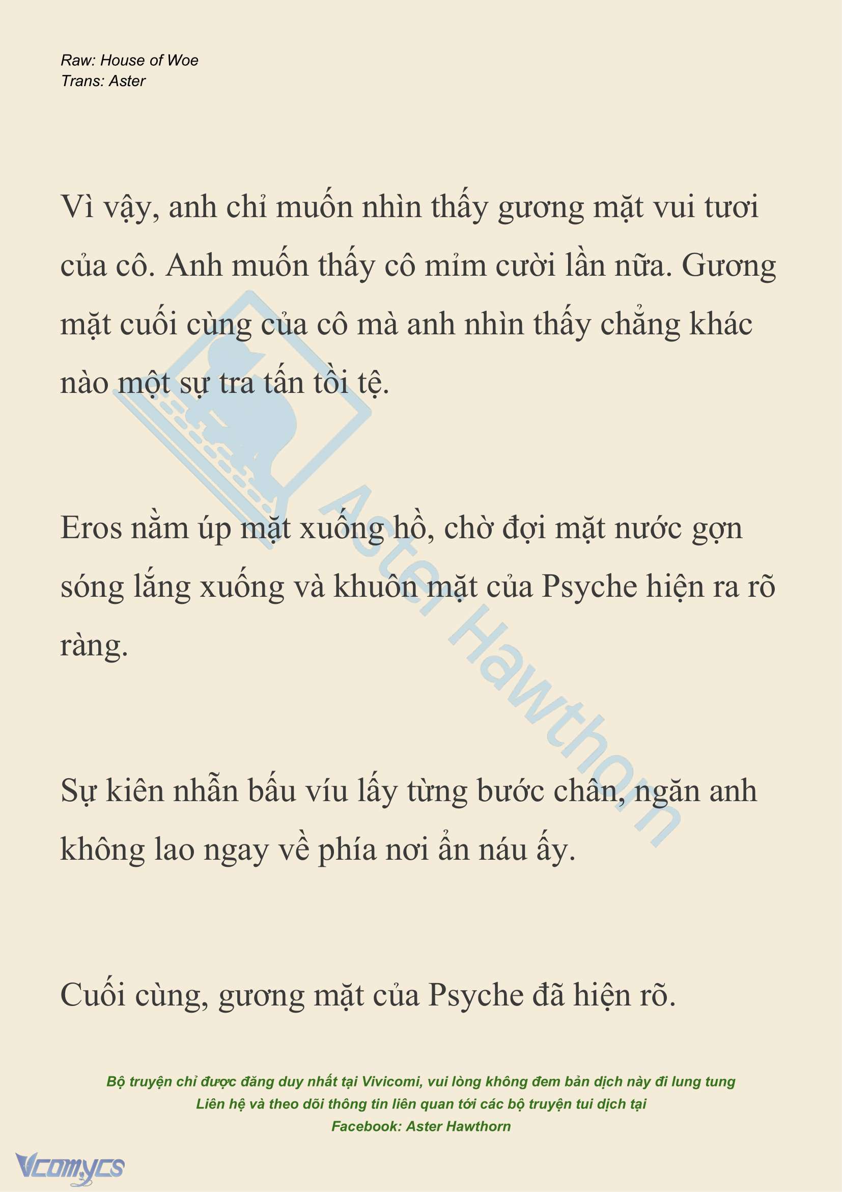 [NOVEL] Dành Cho Các Nữ Thần: Dành cho Psyche Chapter 25 - Trang 13