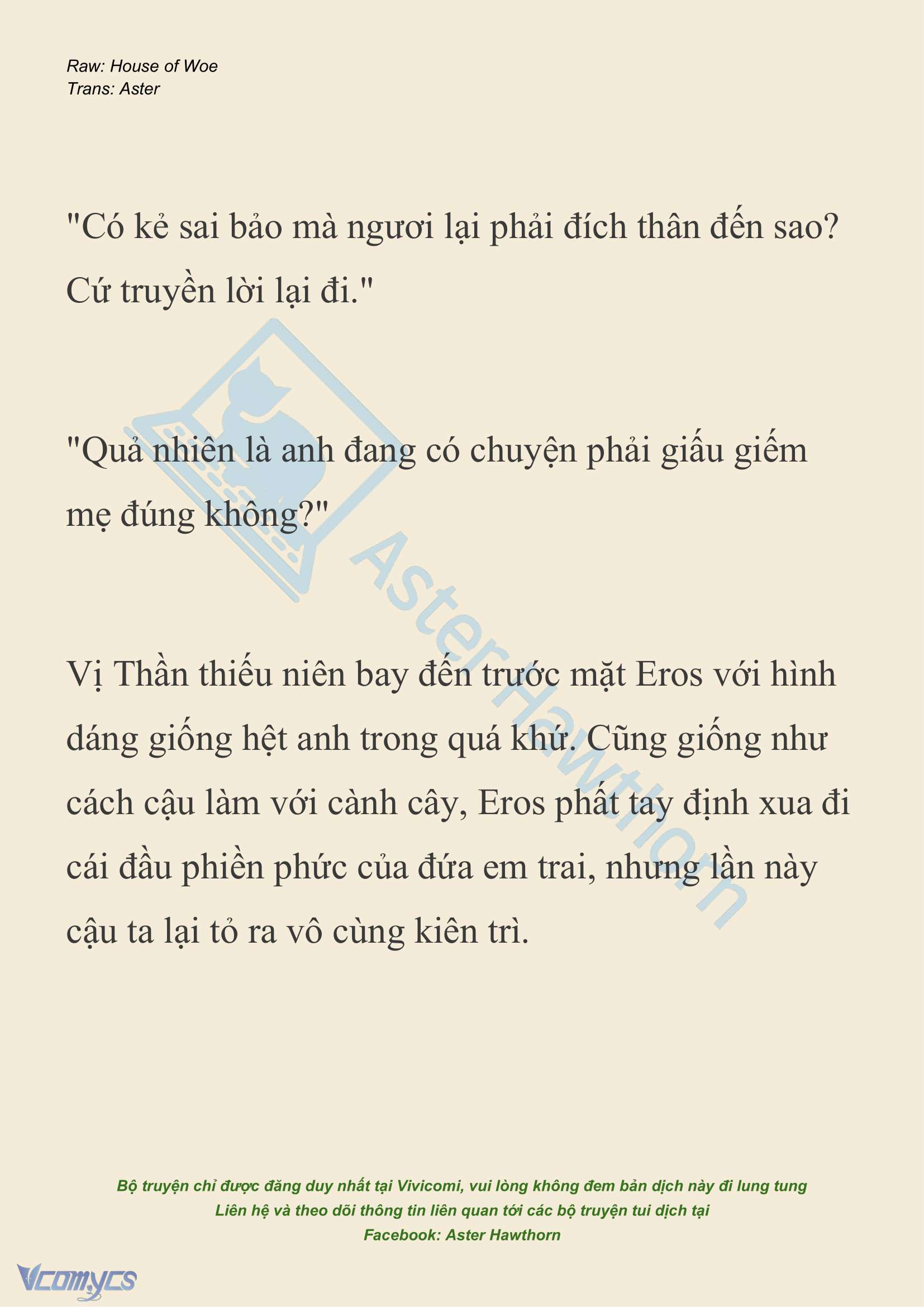 [NOVEL] Dành Cho Các Nữ Thần: Dành cho Psyche Chapter 25 - Trang 16