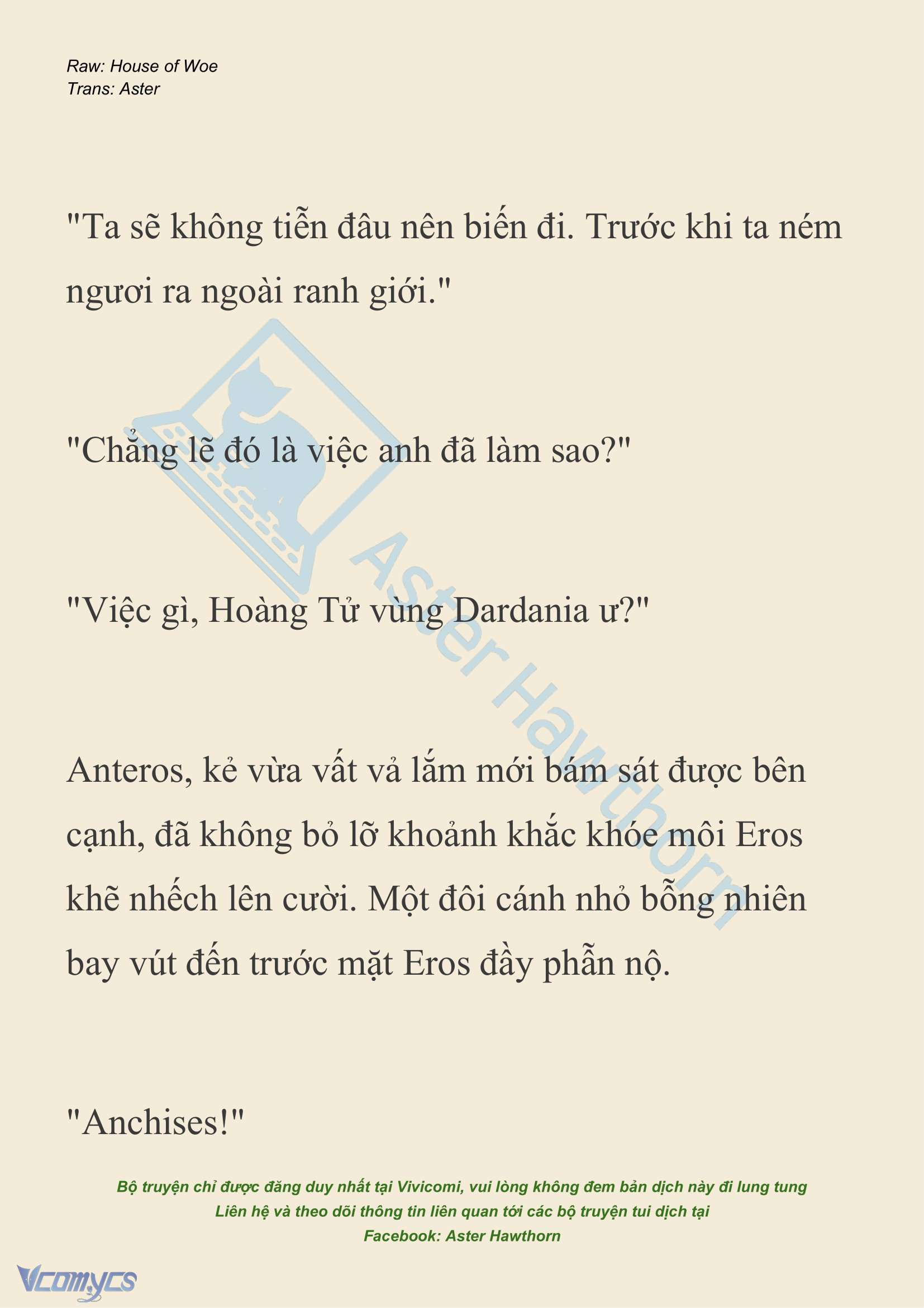 [NOVEL] Dành Cho Các Nữ Thần: Dành cho Psyche Chapter 25 - Trang 20