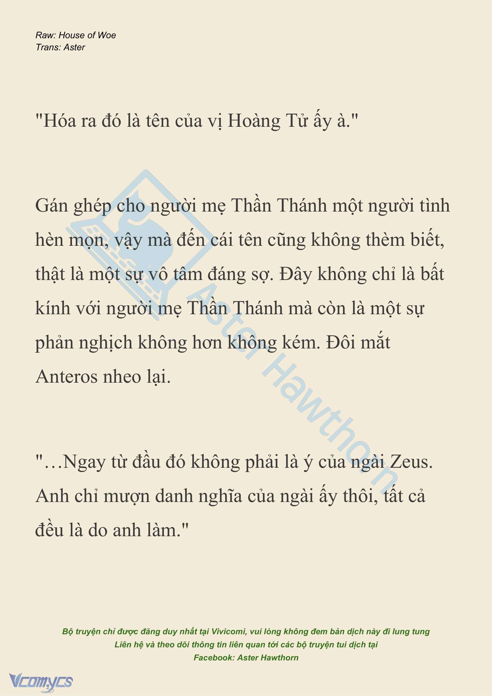 [NOVEL] Dành Cho Các Nữ Thần: Dành cho Psyche Chapter 25 - Trang 21