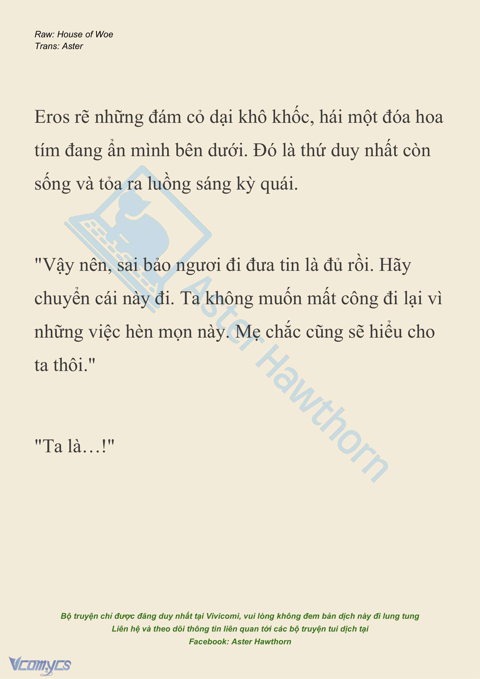 [NOVEL] Dành Cho Các Nữ Thần: Dành cho Psyche Chapter 26 - Trang 10