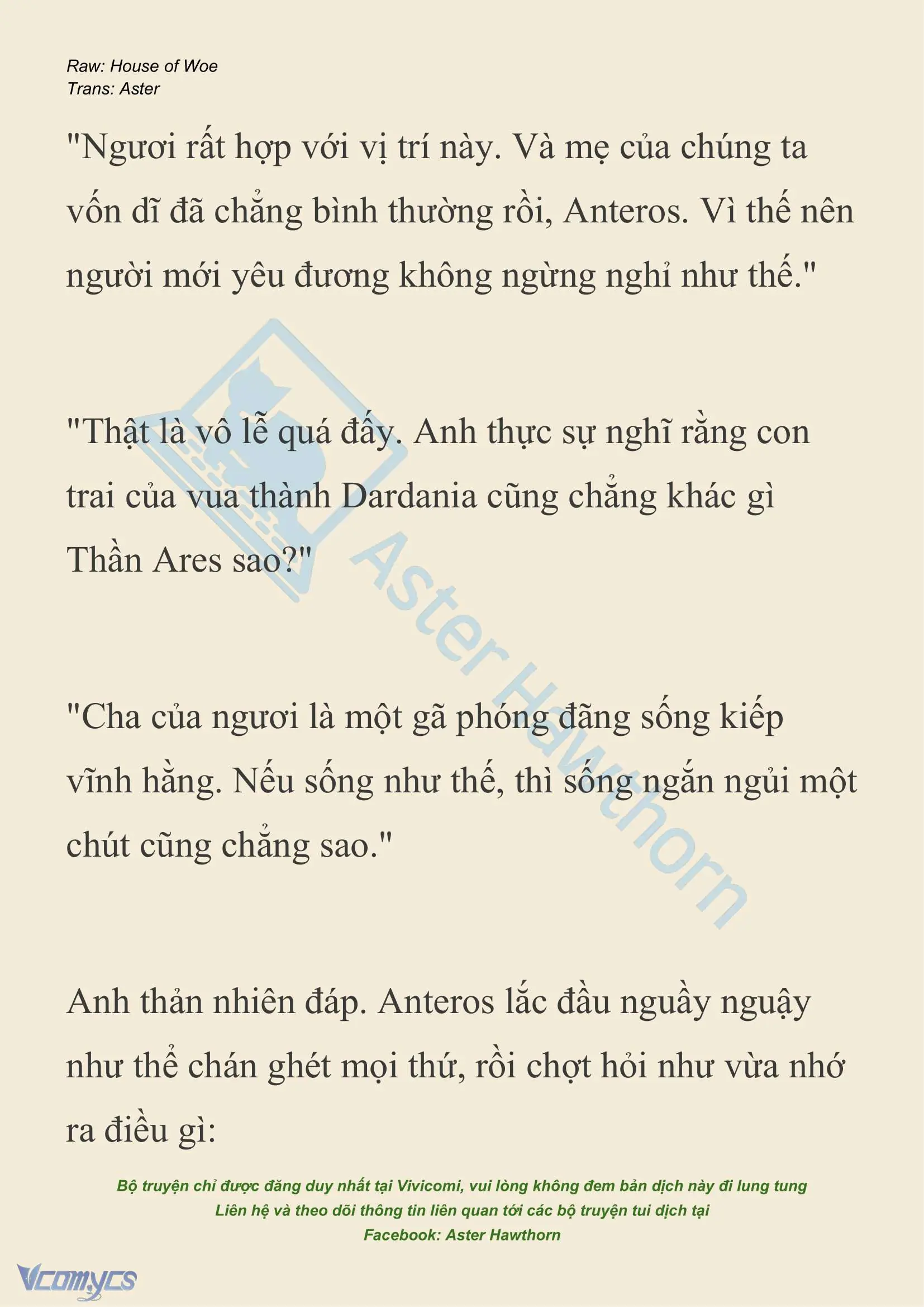 [NOVEL] Dành Cho Các Nữ Thần: Dành cho Psyche Chapter 26 - Trang 11