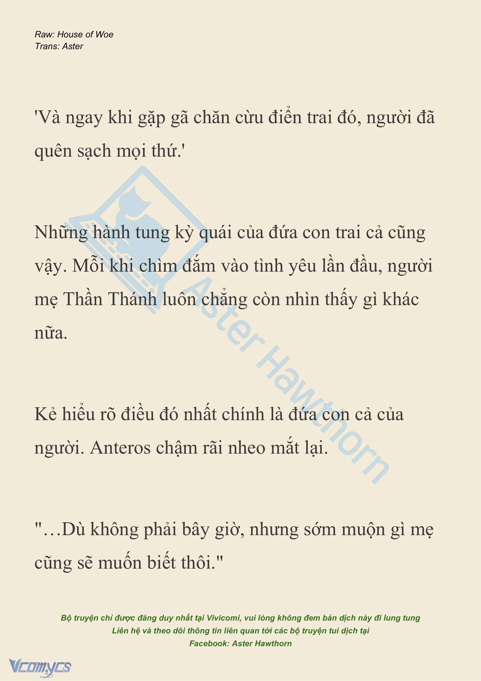 [NOVEL] Dành Cho Các Nữ Thần: Dành cho Psyche Chapter 26 - Trang 17