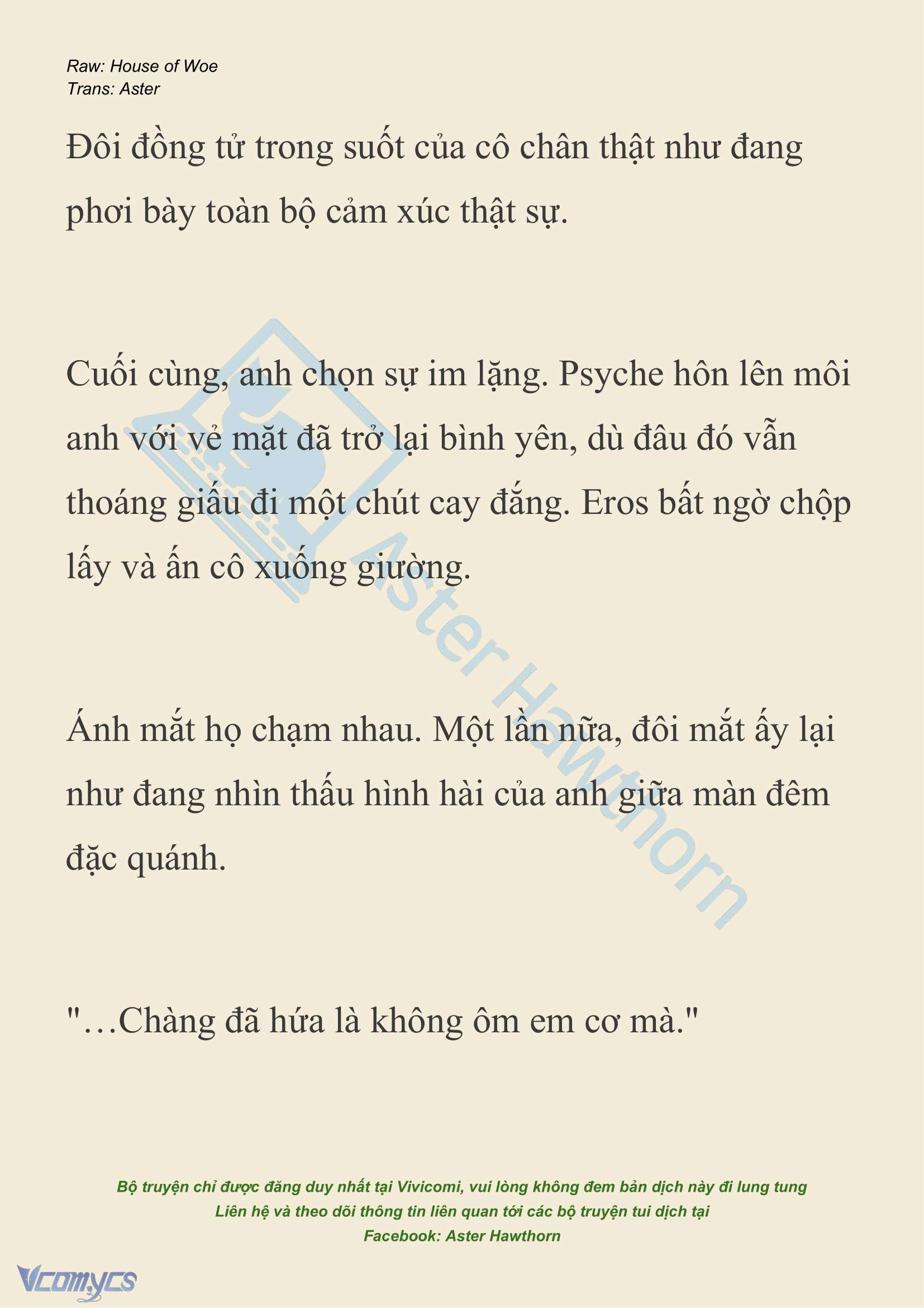 [NOVEL] Dành Cho Các Nữ Thần: Dành cho Psyche Chapter 27 - Trang 15