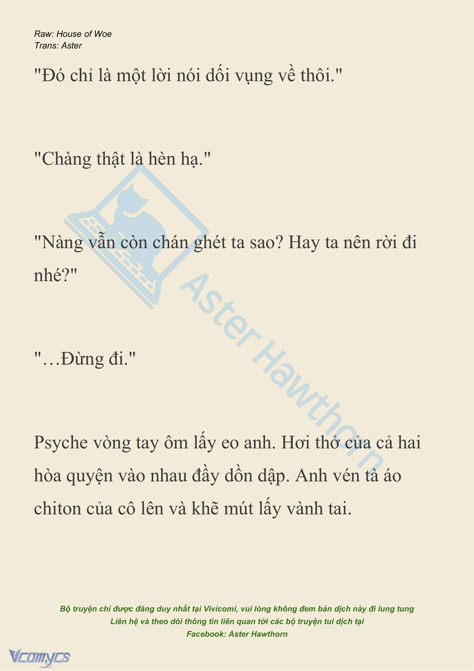 [NOVEL] Dành Cho Các Nữ Thần: Dành cho Psyche Chapter 27 - Trang 16
