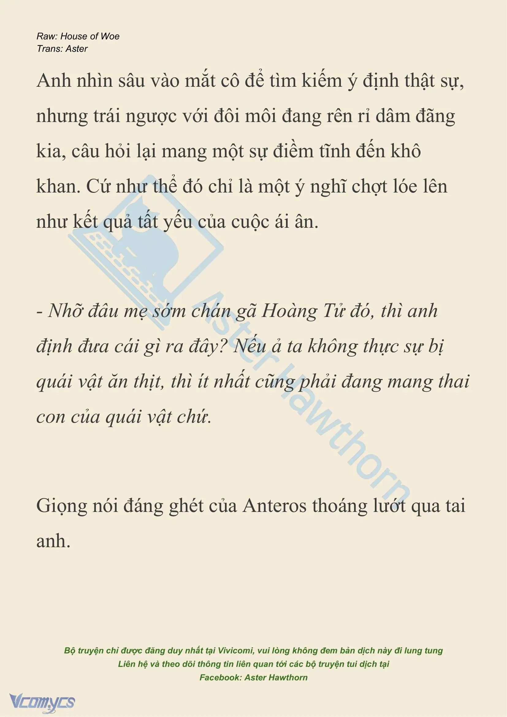 [NOVEL] Dành Cho Các Nữ Thần: Dành cho Psyche Chapter 27 - Trang 18