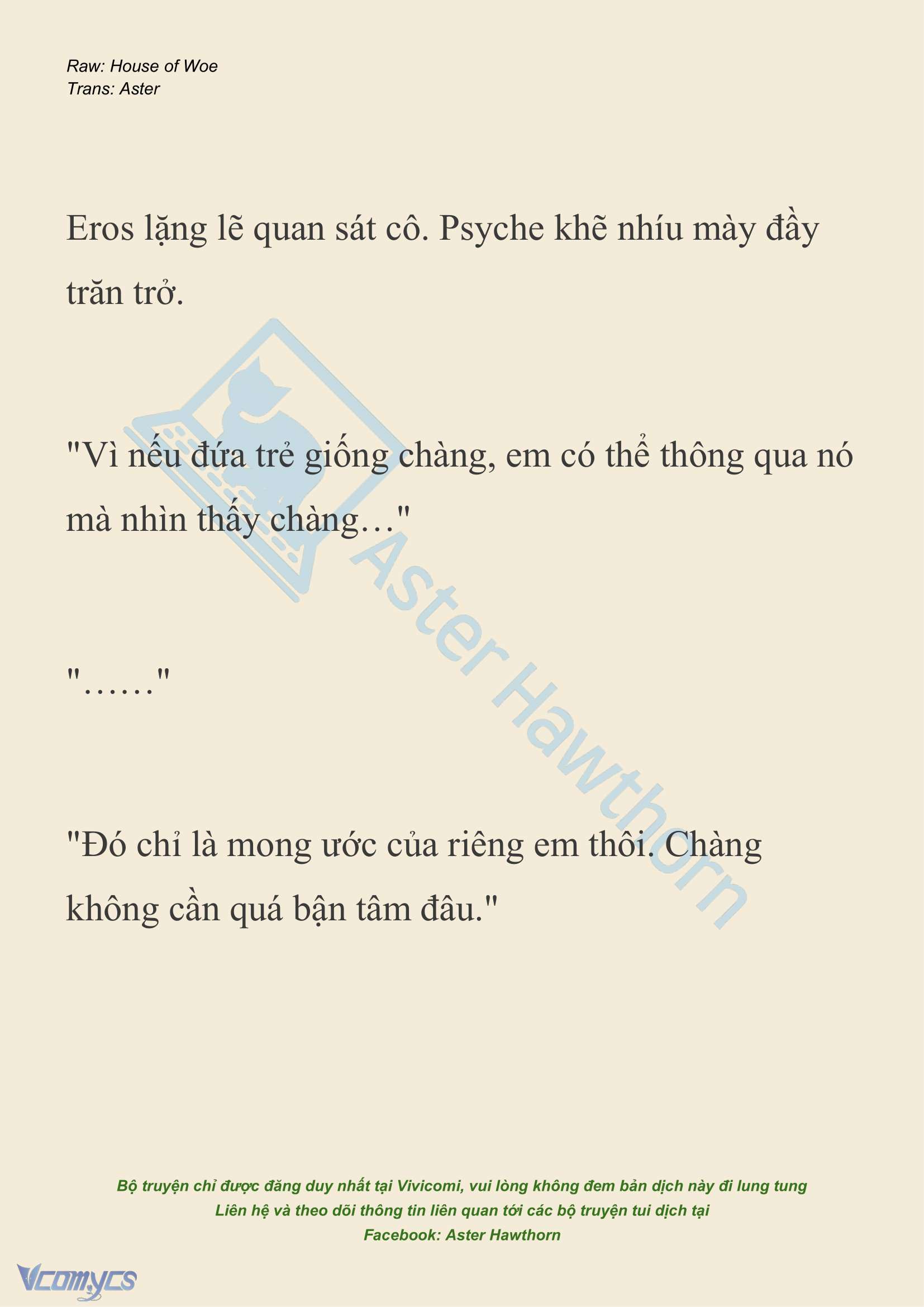 [NOVEL] Dành Cho Các Nữ Thần: Dành cho Psyche Chapter 27 - Trang 20