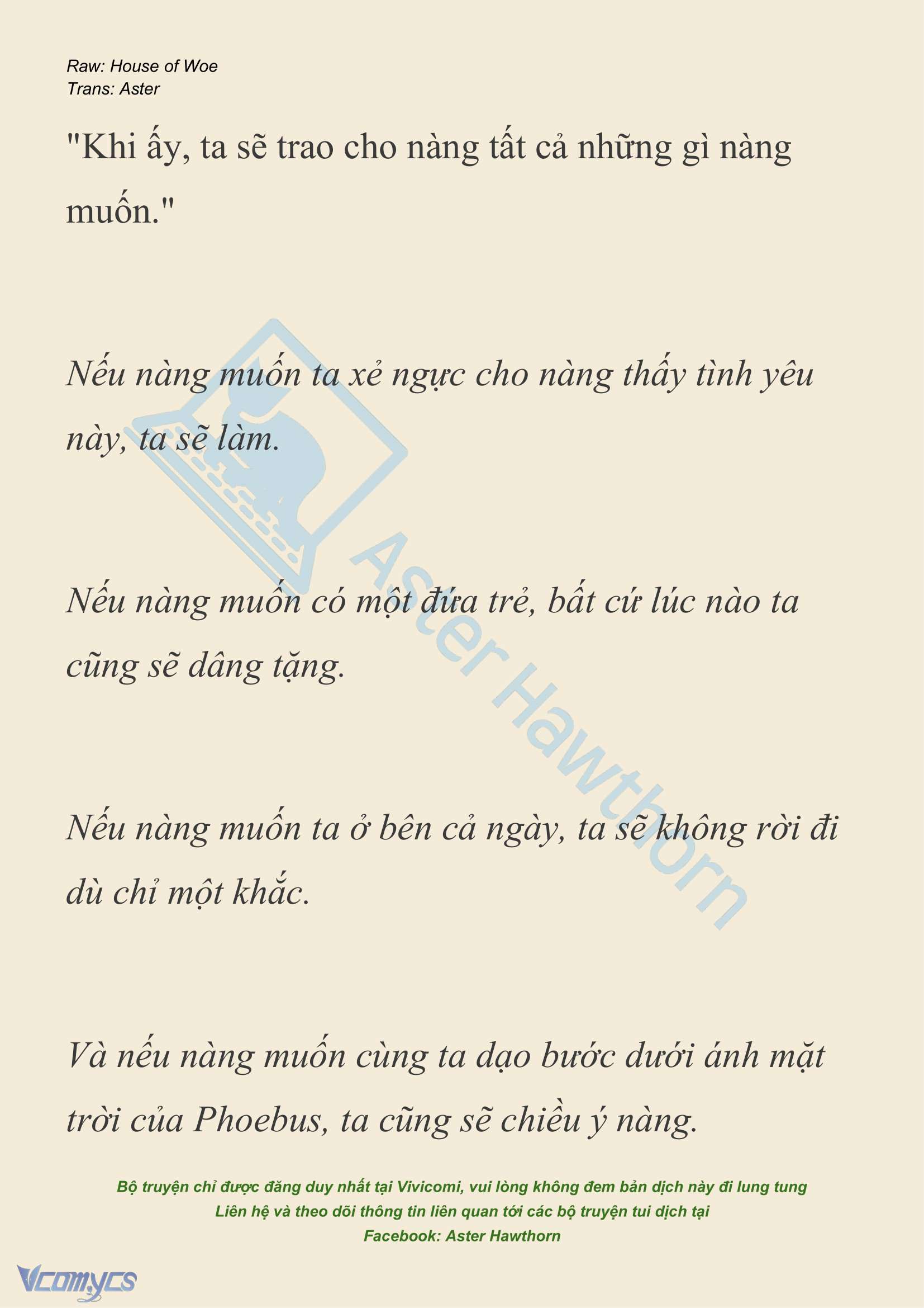 [NOVEL] Dành Cho Các Nữ Thần: Dành cho Psyche Chapter 27 - Trang 23