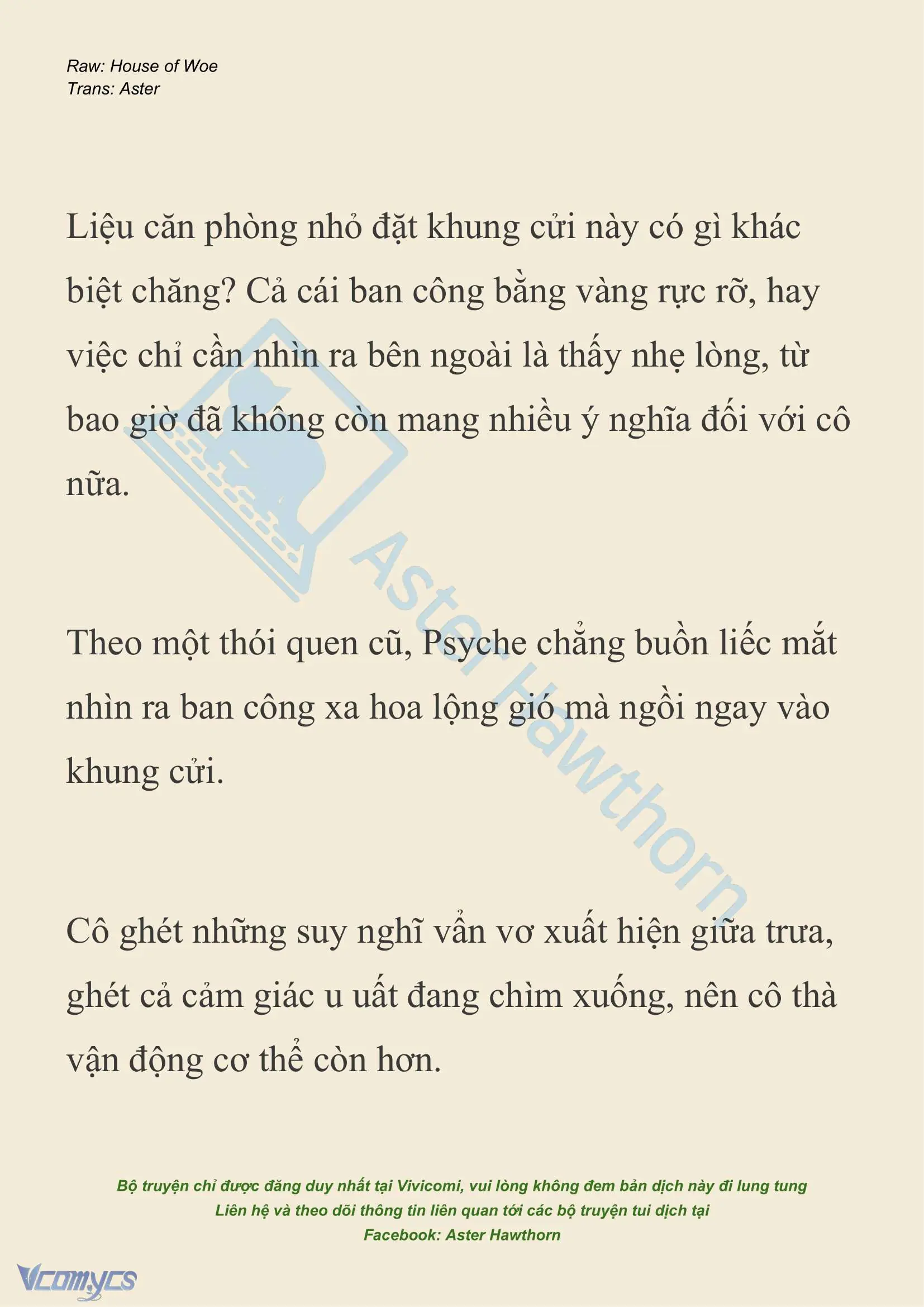 [NOVEL] Dành Cho Các Nữ Thần: Dành cho Psyche Chapter 28 - Trang 10