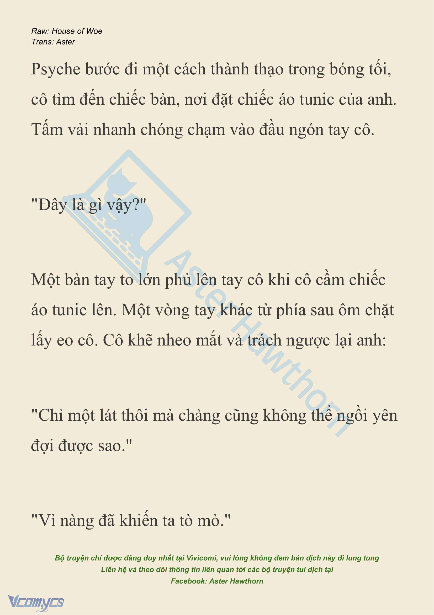 [NOVEL] Dành Cho Các Nữ Thần: Dành cho Psyche Chapter 29 - Trang 12